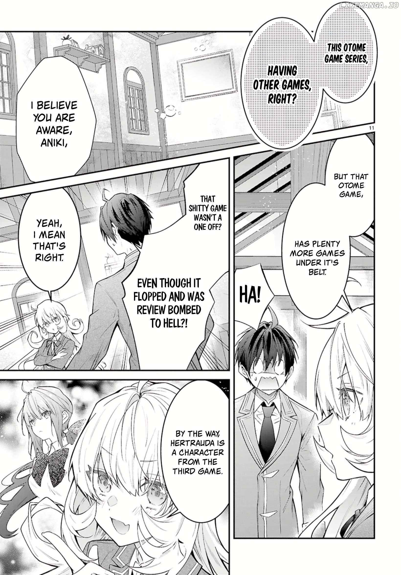 The World of Otome Games is Tough For Mobs Chapter 67 - page 11