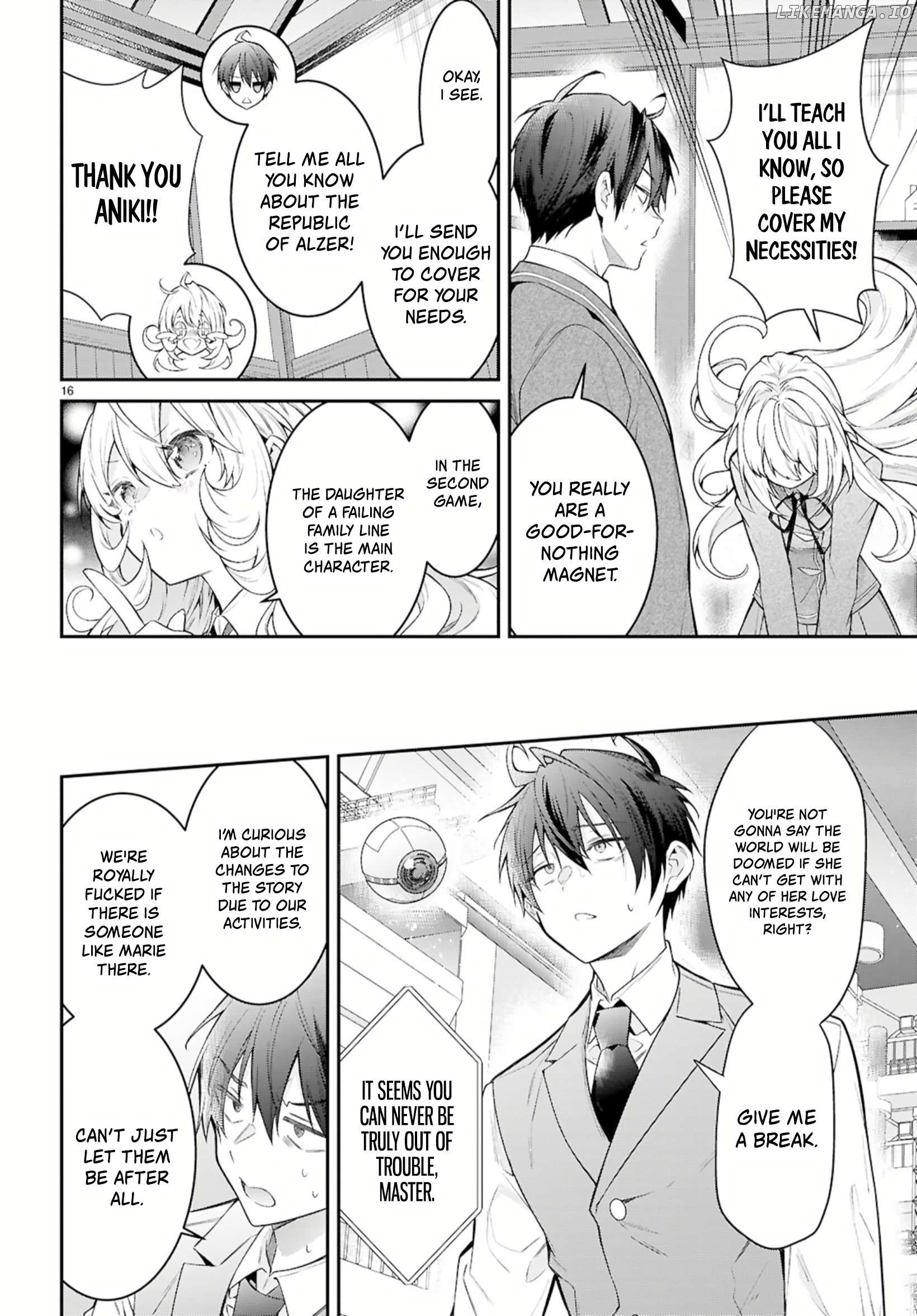 The World of Otome Games is Tough For Mobs Chapter 67 - page 16