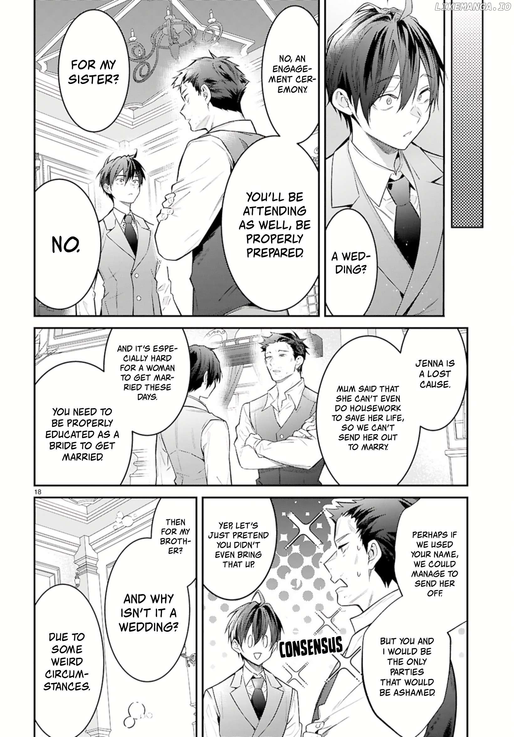 The World of Otome Games is Tough For Mobs Chapter 67 - page 18