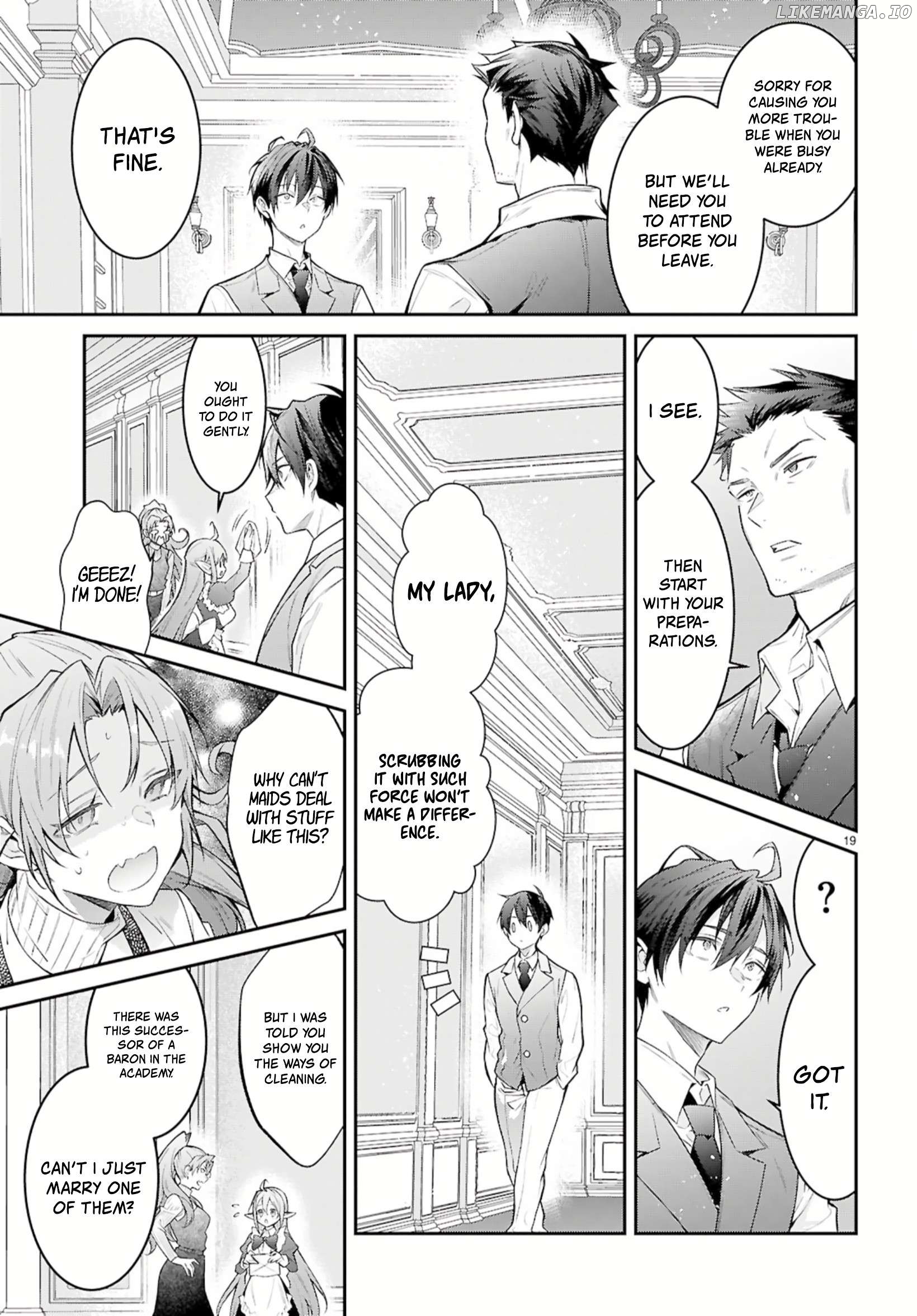 The World of Otome Games is Tough For Mobs Chapter 67 - page 19