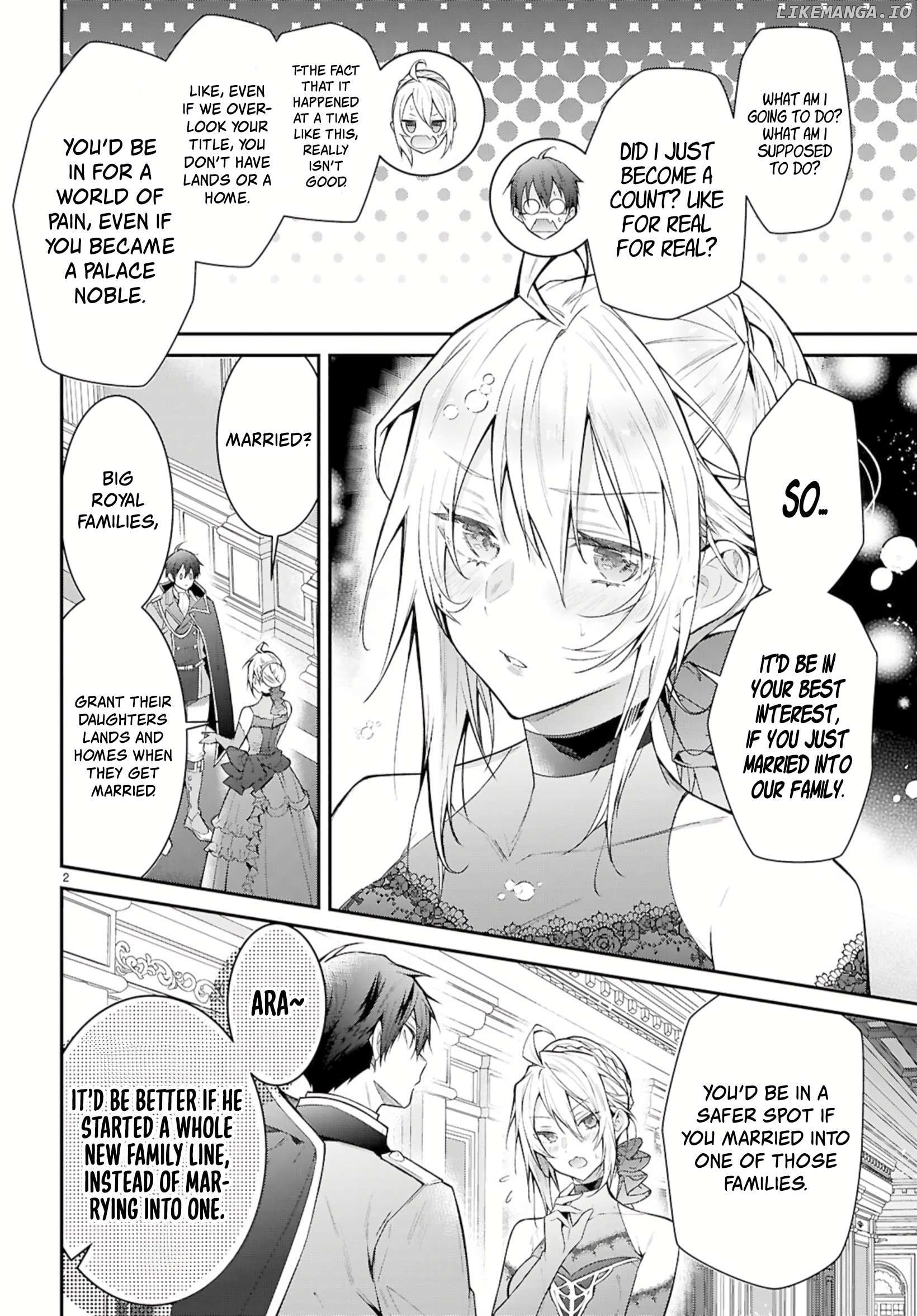 The World of Otome Games is Tough For Mobs Chapter 67 - page 2