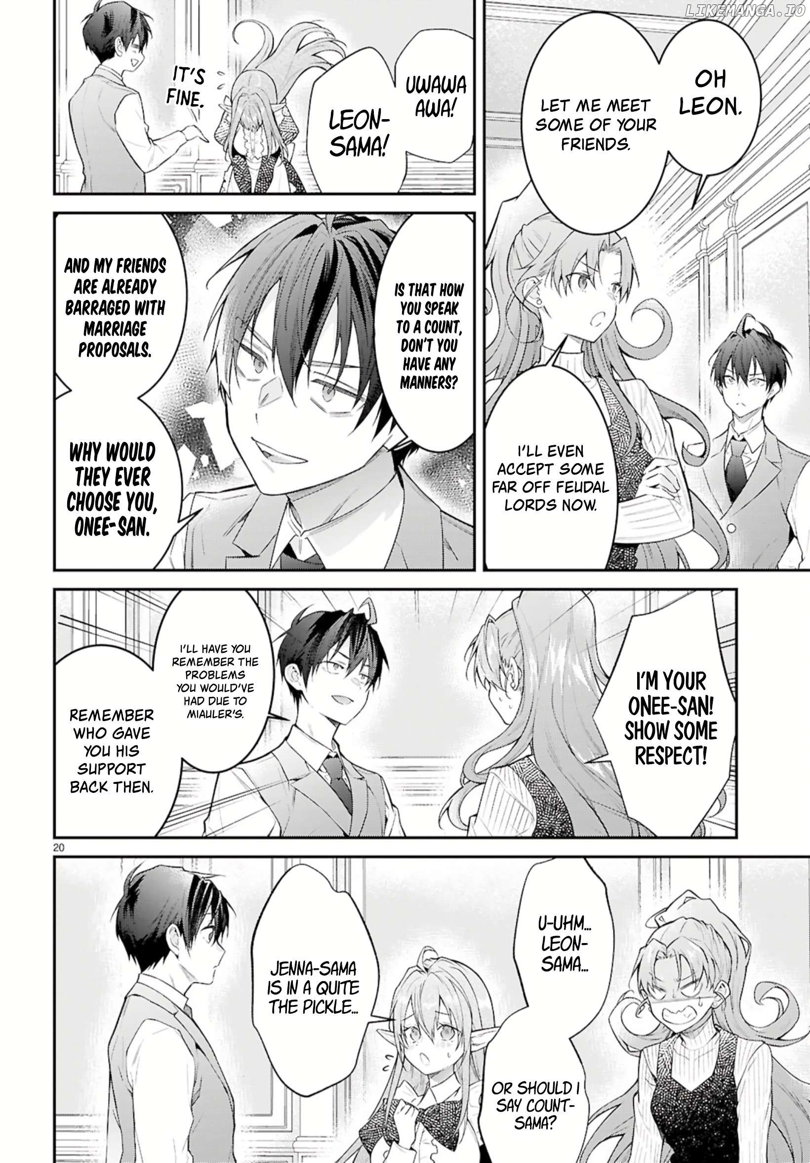 The World of Otome Games is Tough For Mobs Chapter 67 - page 20