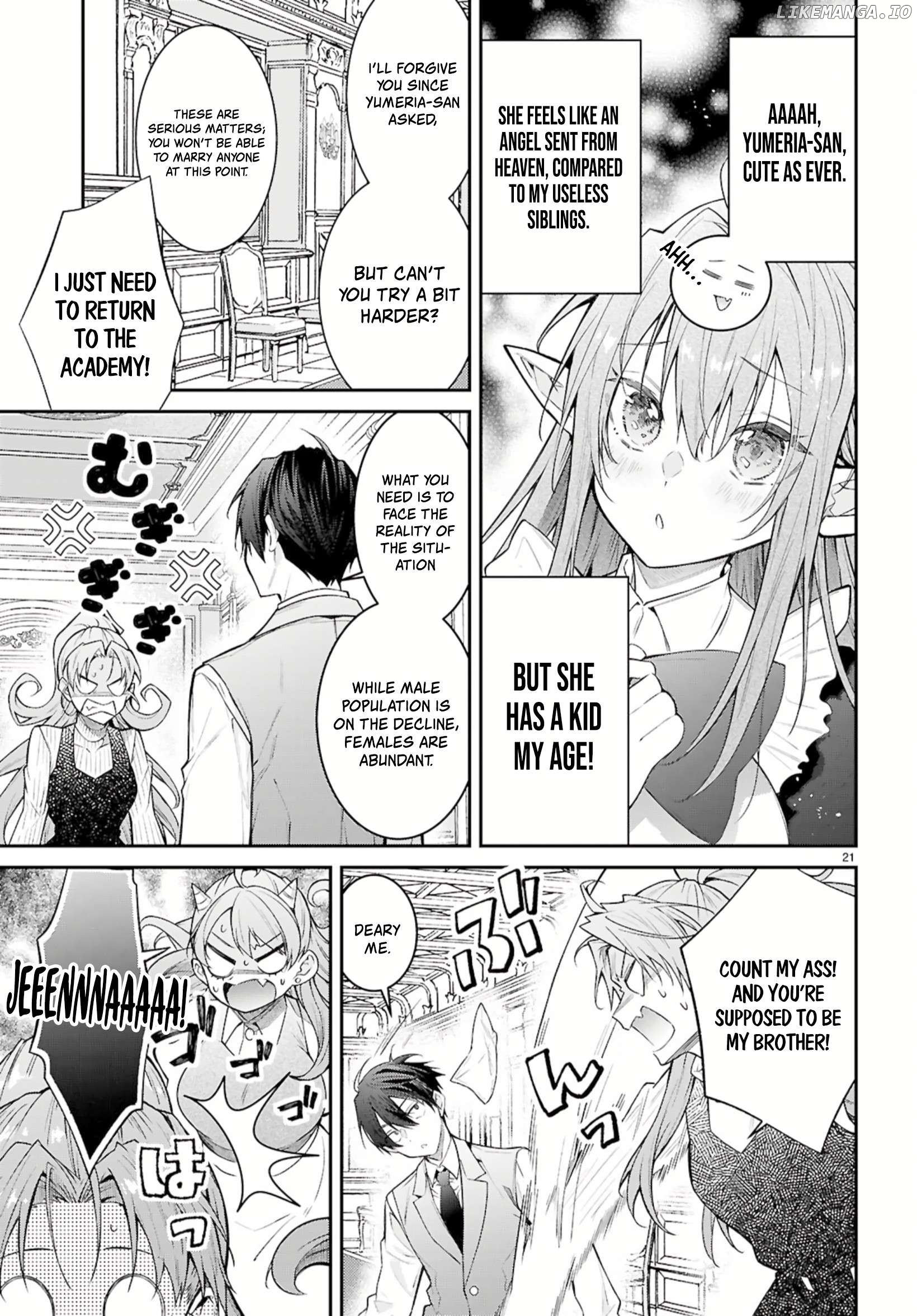 The World of Otome Games is Tough For Mobs Chapter 67 - page 21