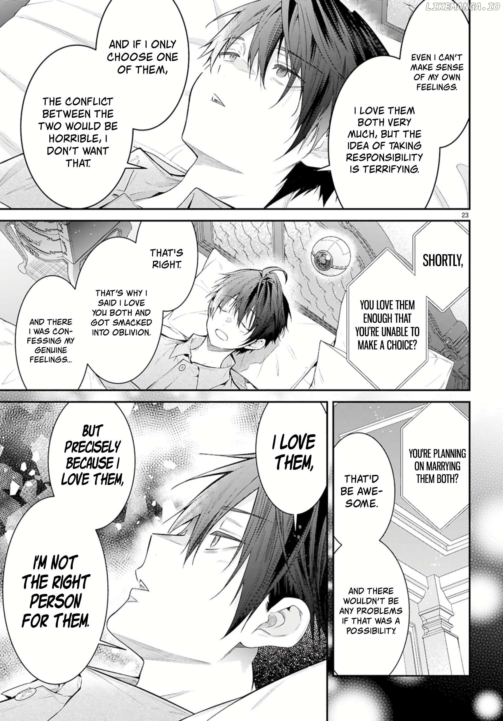 The World of Otome Games is Tough For Mobs Chapter 67 - page 23