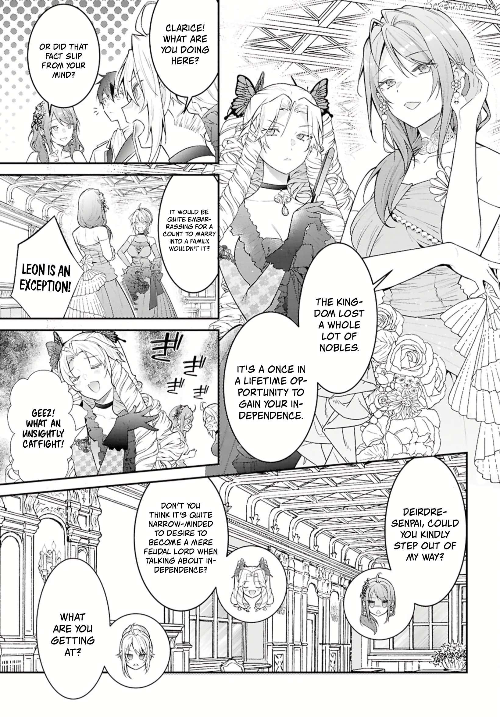 The World of Otome Games is Tough For Mobs Chapter 67 - page 3