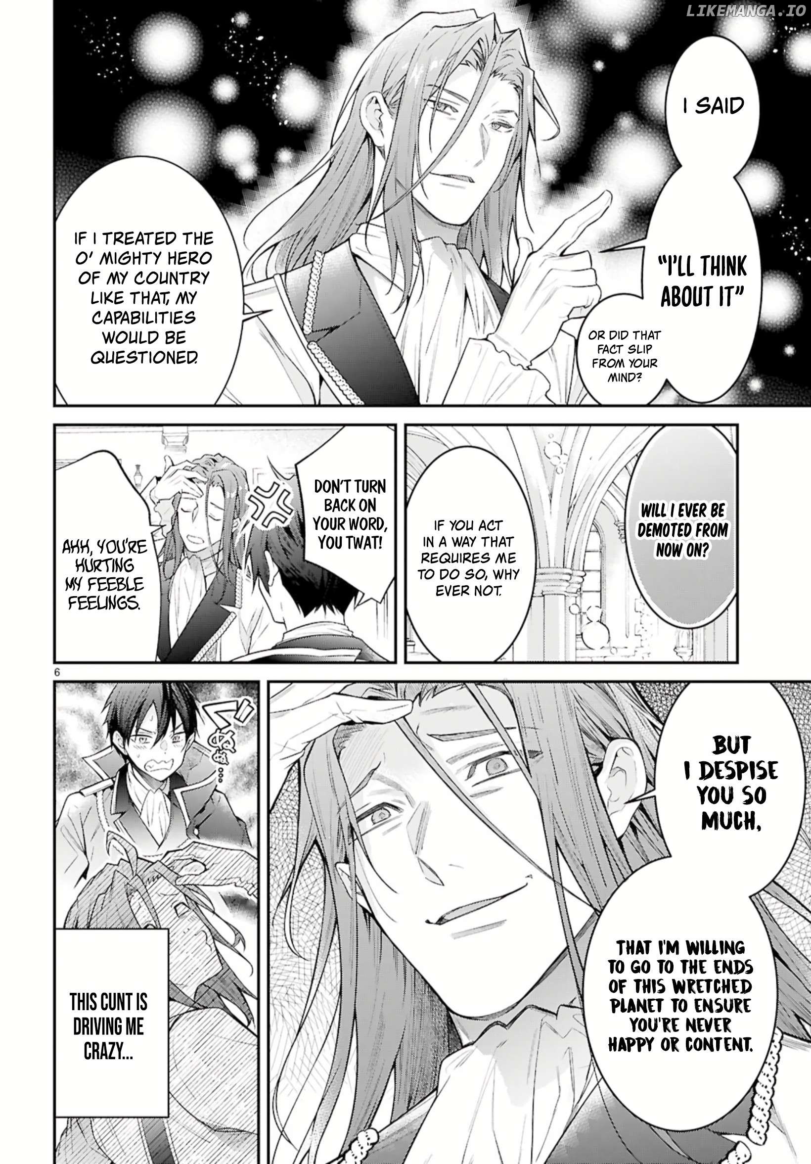 The World of Otome Games is Tough For Mobs Chapter 67 - page 6