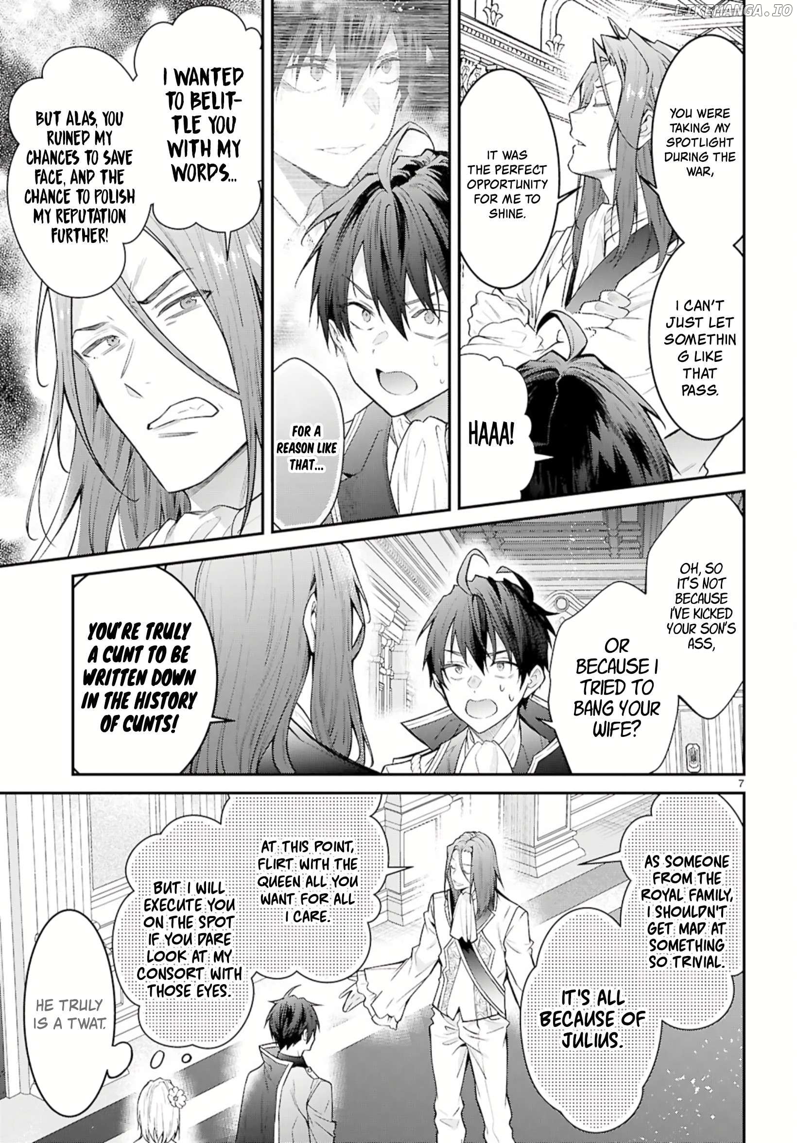 The World of Otome Games is Tough For Mobs Chapter 67 - page 7