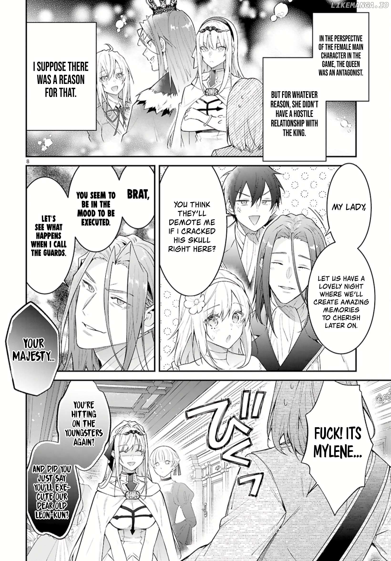 The World of Otome Games is Tough For Mobs Chapter 67 - page 8