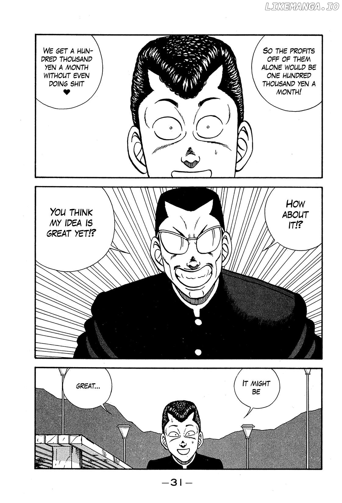 Be-Bop-Highschool Chapter 190 - page 31