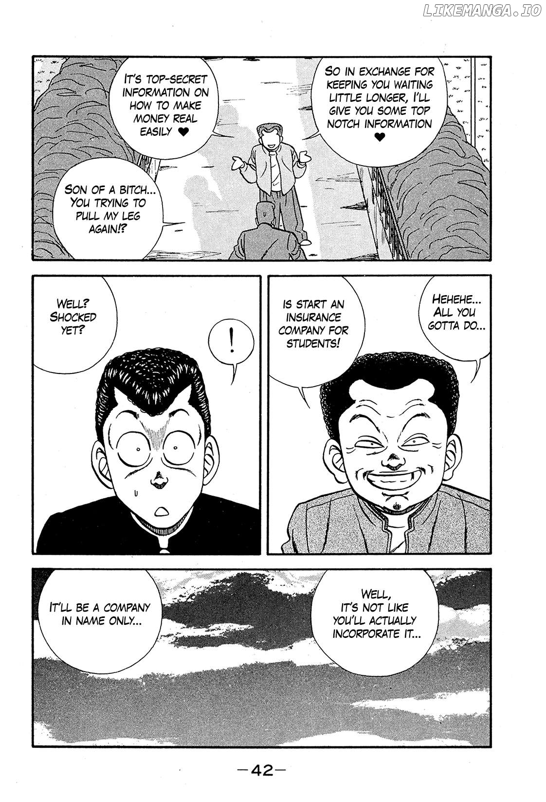 Be-Bop-Highschool Chapter 190 - page 42