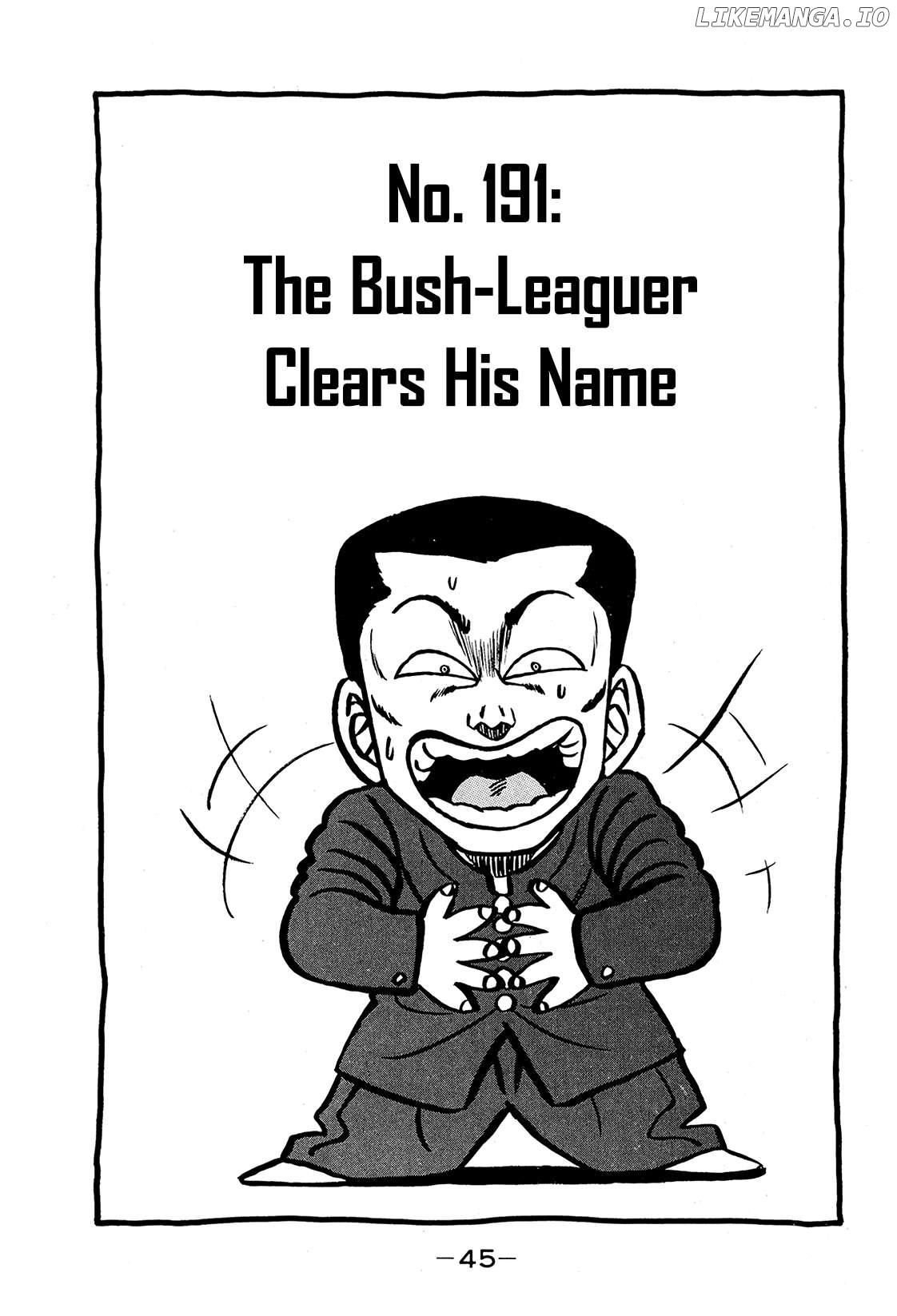 Be-Bop-Highschool Chapter 191 - page 1