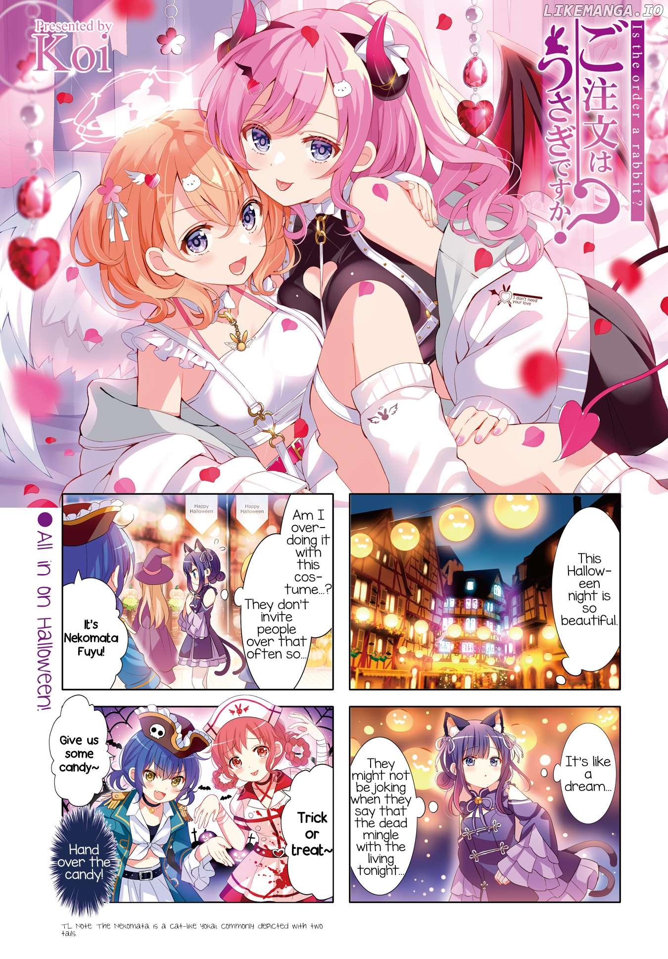 Gochuumon wa Usagi Desu ka? Chapter 166 - page 1