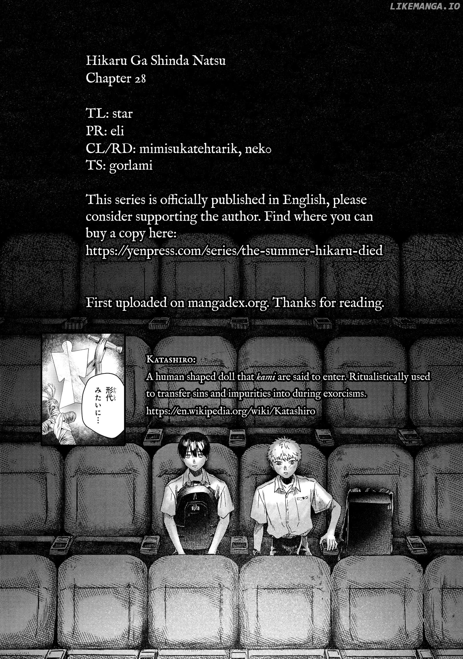 The Summer Hikaru Died Chapter 28 - page 34