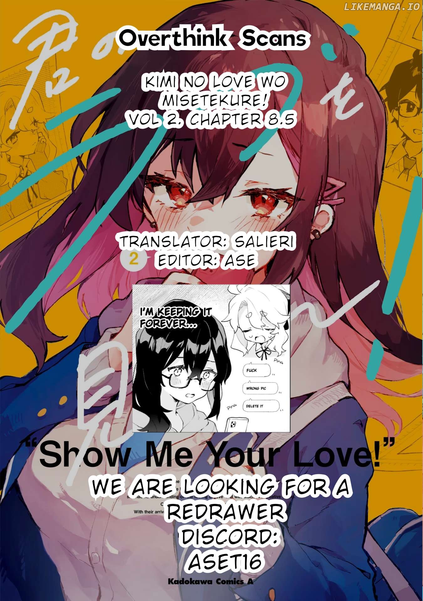 Kimi No Love Wo Misetekure! Chapter 8.5 - page 10