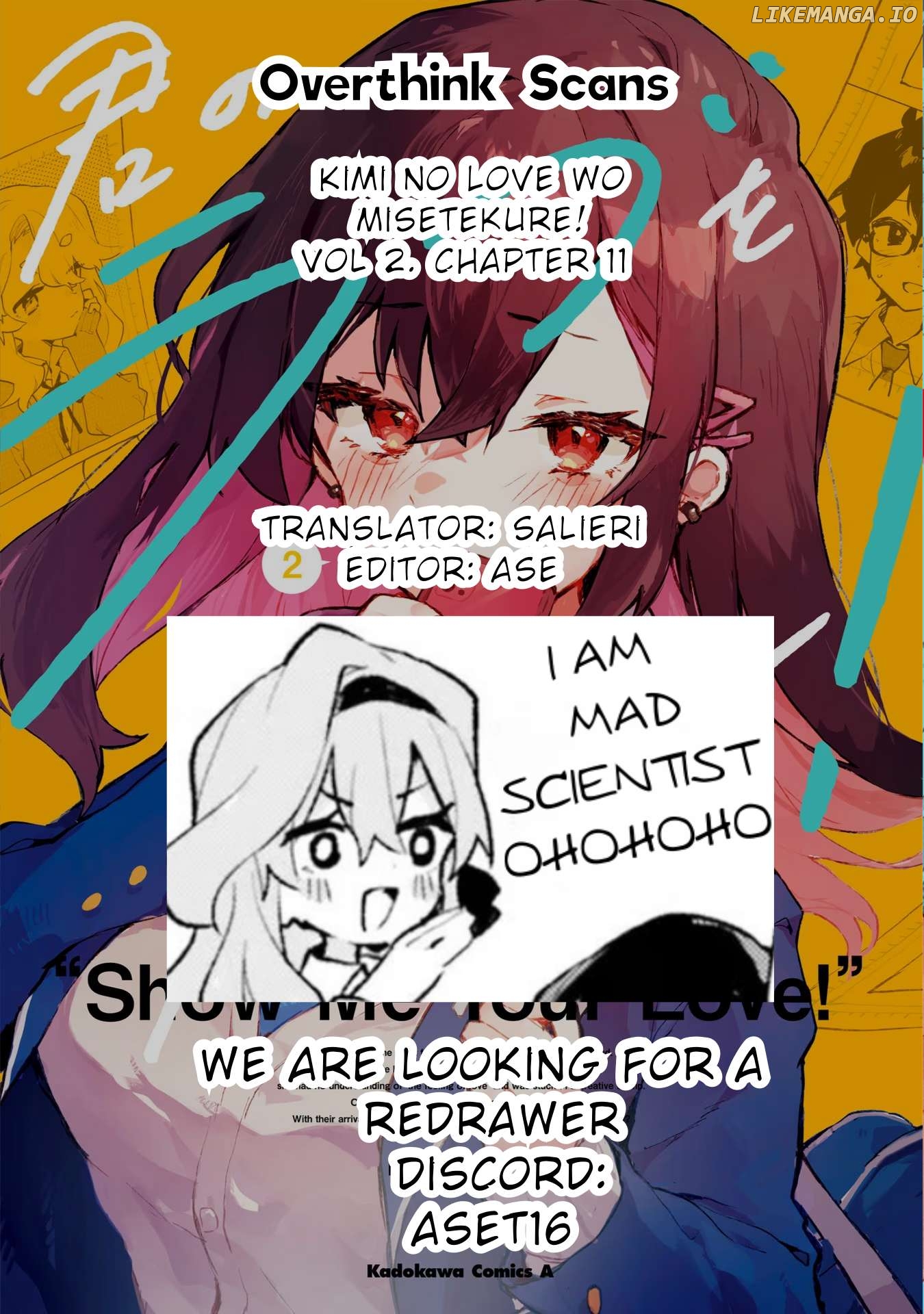 Kimi No Love Wo Misetekure! Chapter 11 - page 20