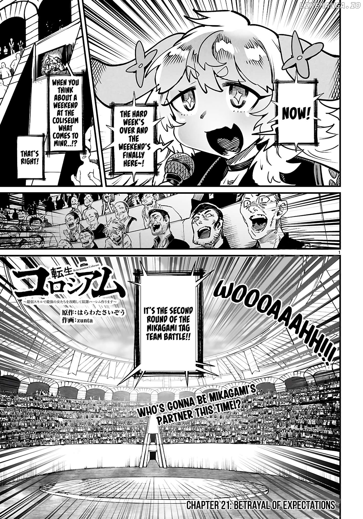 Reincarnation Colosseum – Using The Weakest Skills In Order To Defeat The Strongest Women And Create A Slave Harem Chapter 21 - page 2