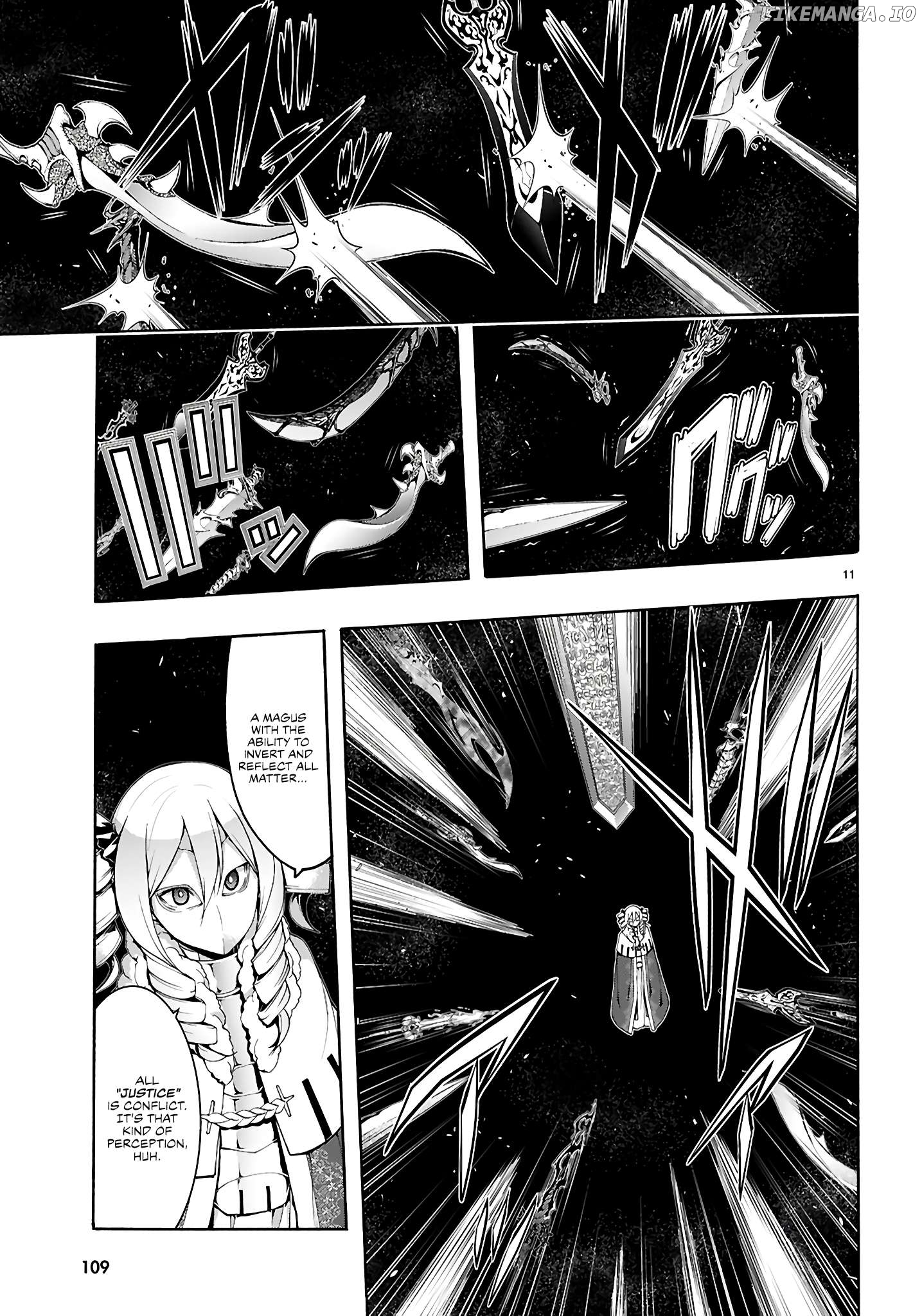 Trinity Seven: 7-Nin no Mahoutsukai Chapter 156 - page 12
