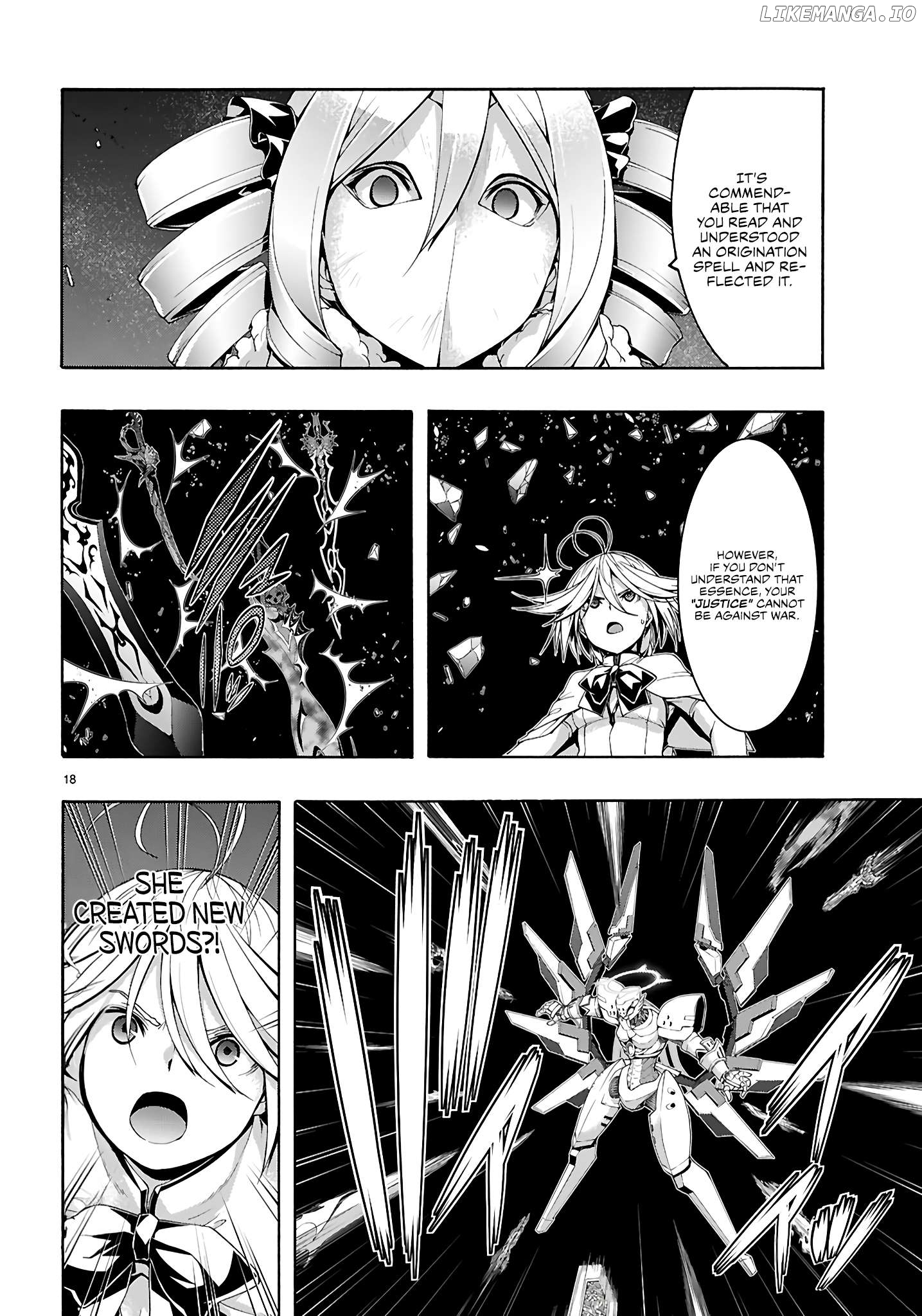 Trinity Seven: 7-Nin no Mahoutsukai Chapter 156 - page 18