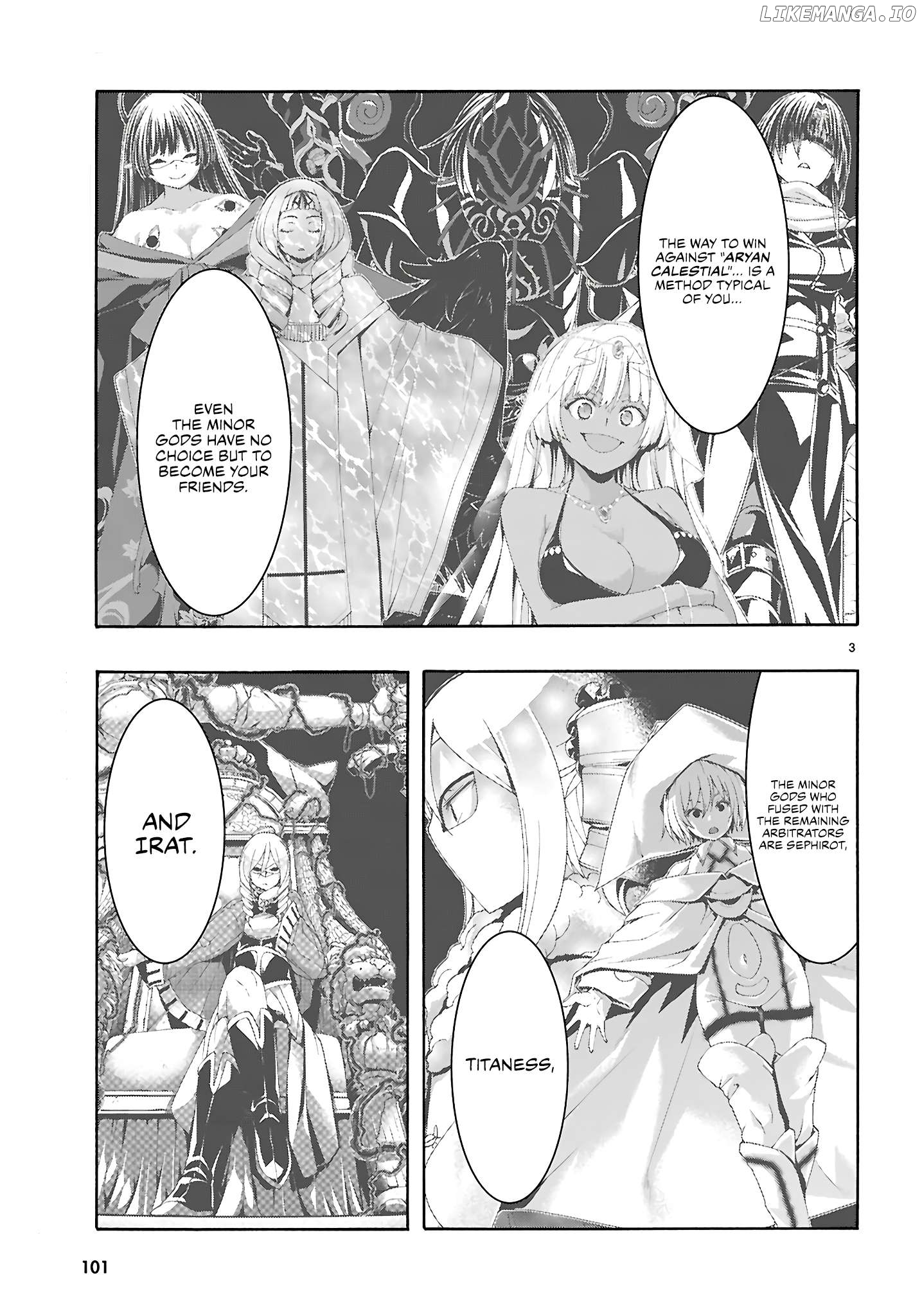 Trinity Seven: 7-Nin no Mahoutsukai Chapter 156 - page 4