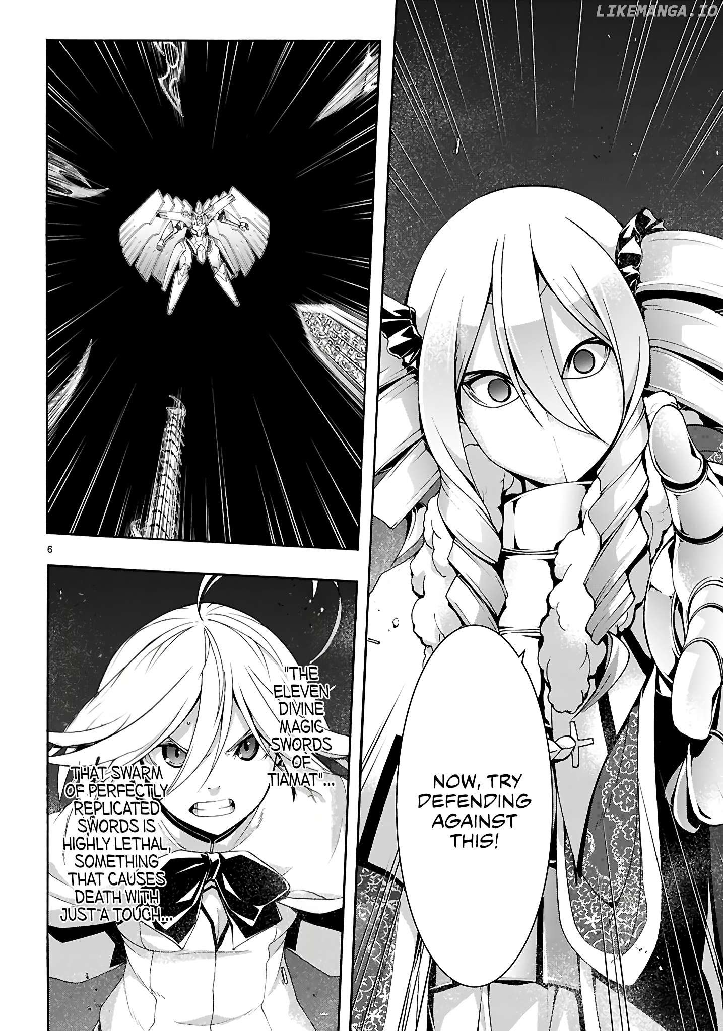 Trinity Seven: 7-Nin no Mahoutsukai Chapter 156 - page 7