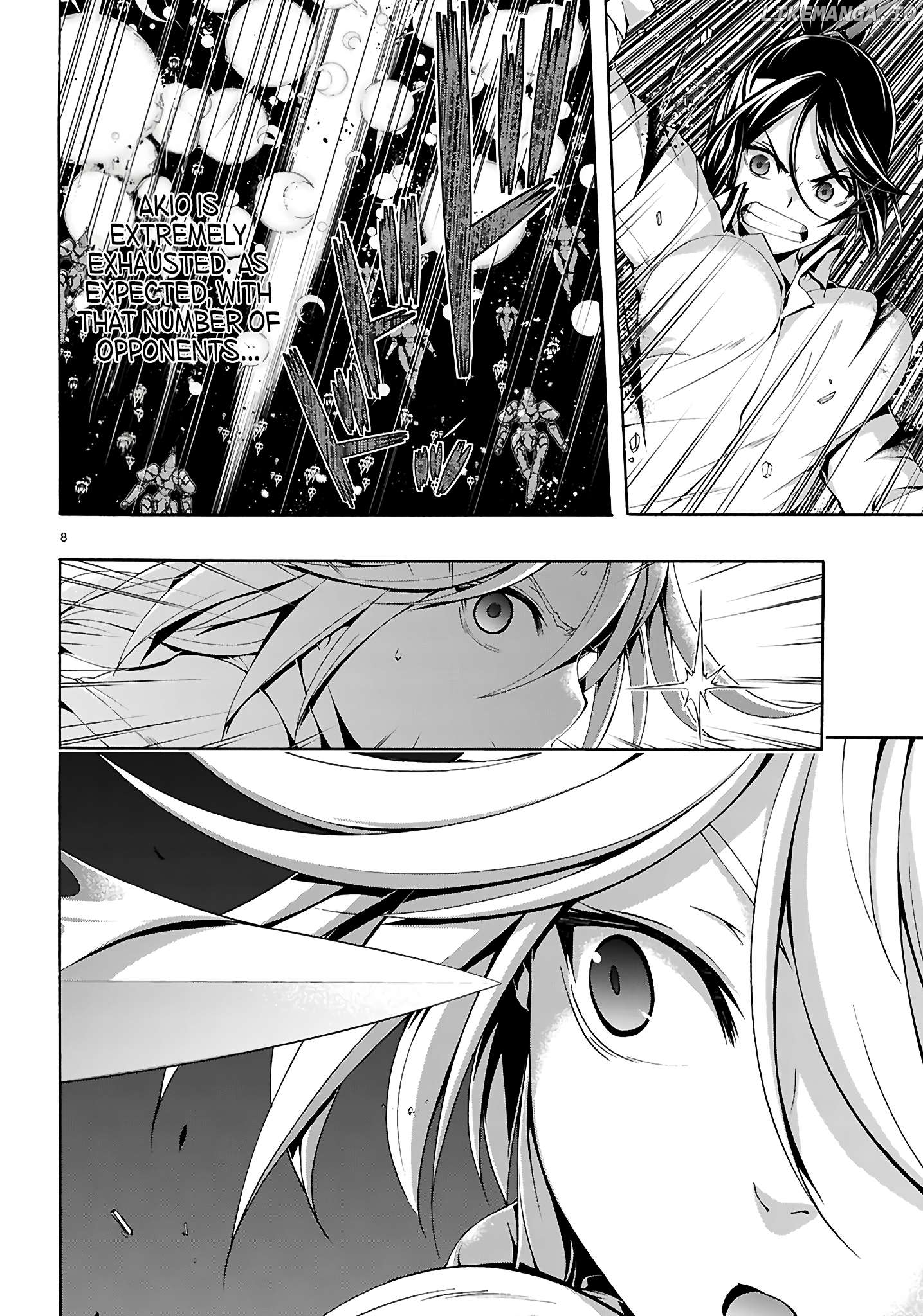 Trinity Seven: 7-Nin no Mahoutsukai Chapter 156 - page 9