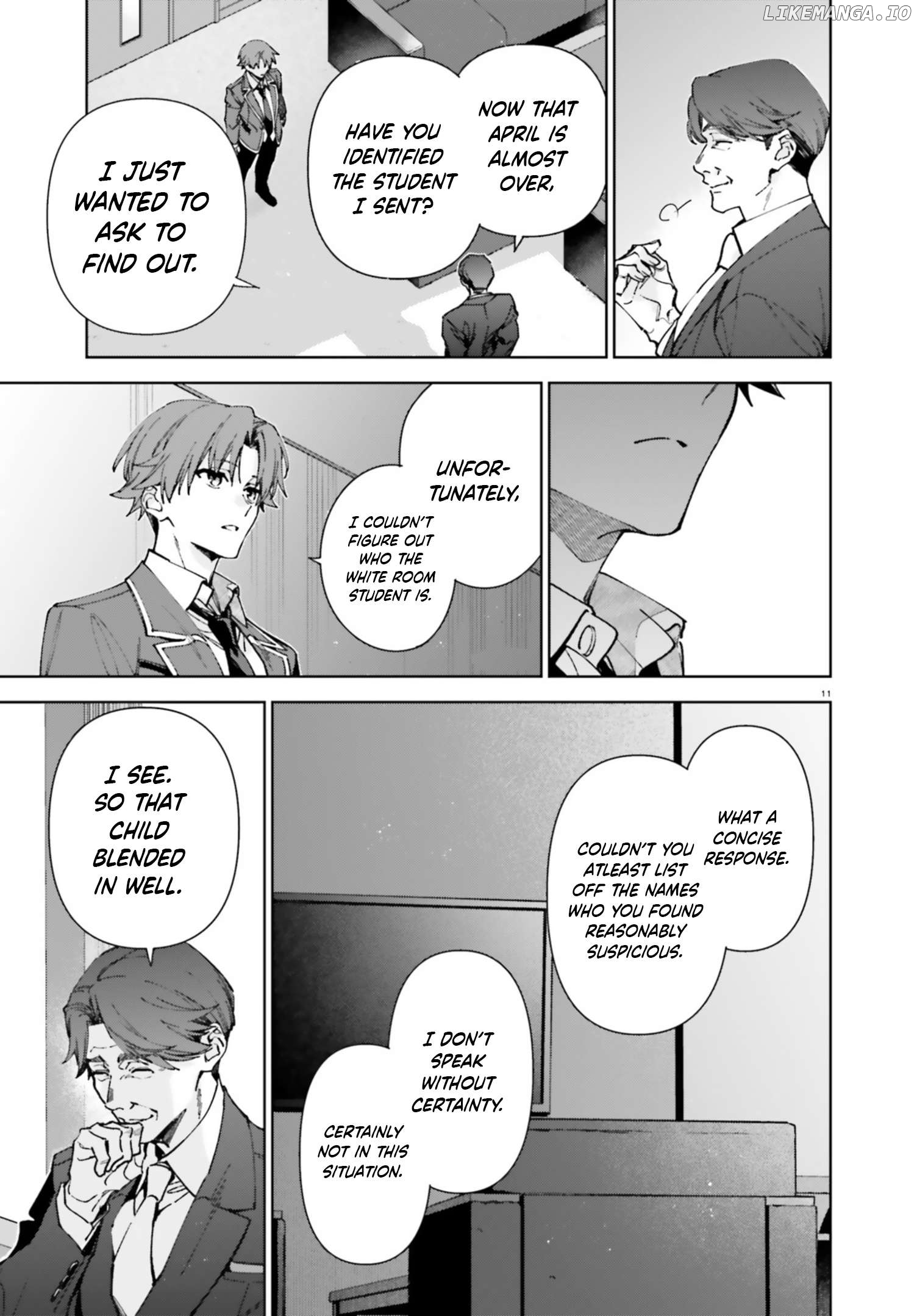 Youkoso Jitsuryoku Shijou Shugi No Kyoushitsu E: 2-Nensei-Hen Chapter 19 - page 11