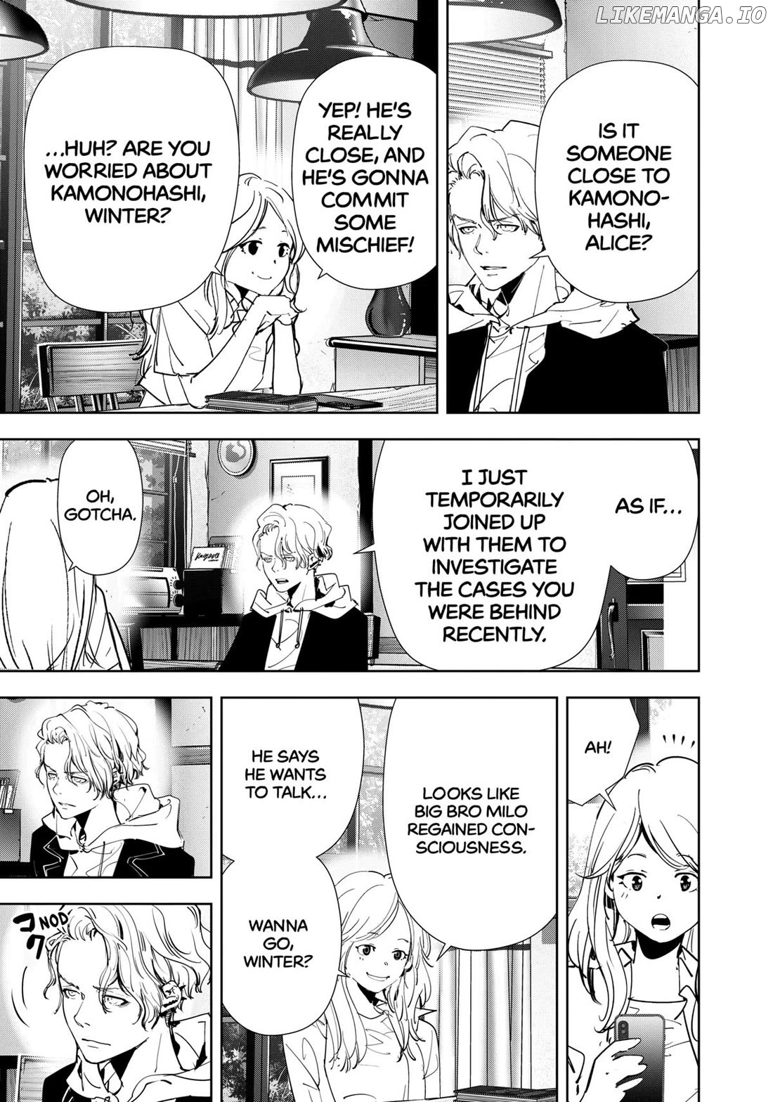 Kamonohashi Ron no Kindan Suiri Chapter 140 - page 9