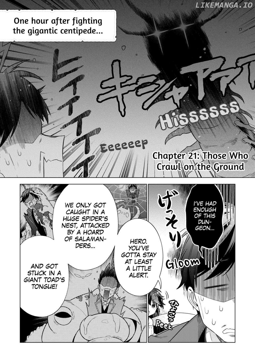 The Salaryman Traveling Another World At His Own Pace Chapter 21 - page 1