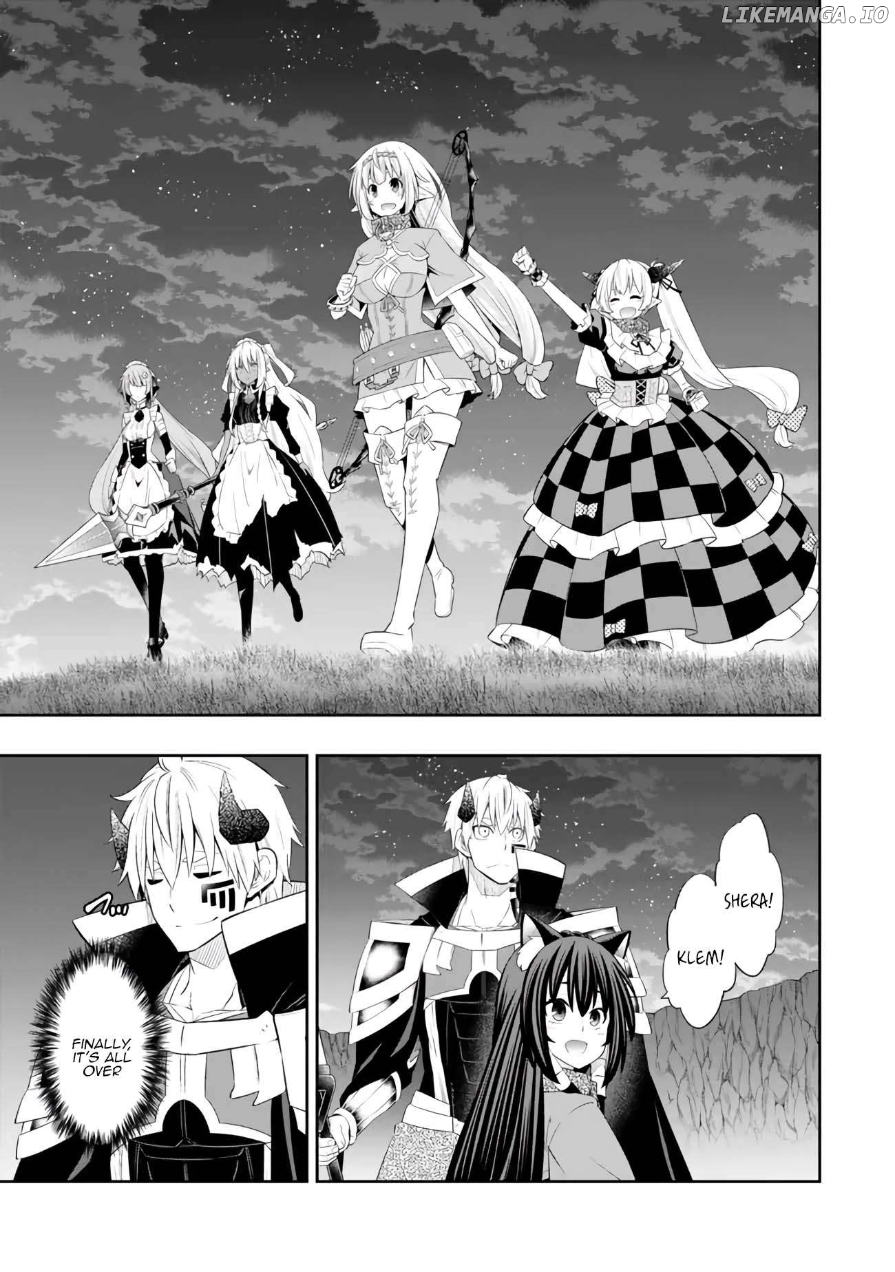 Isekai Maou to Shoukan Shoujo Dorei Majutsu Chapter 107.3 - page 9