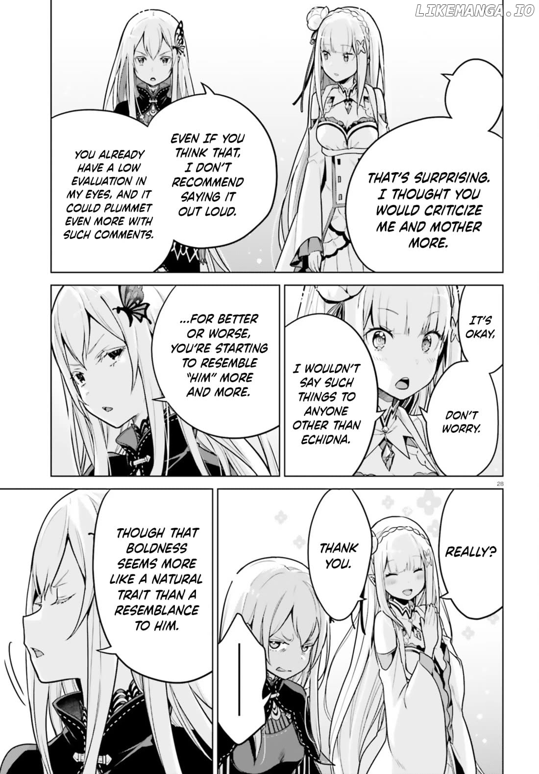 Re:zero Kara Hajimeru Isekai Seikatsu Dai 4-Shou - Seiiki To Gouyoku No Majo Chapter 51 - page 28