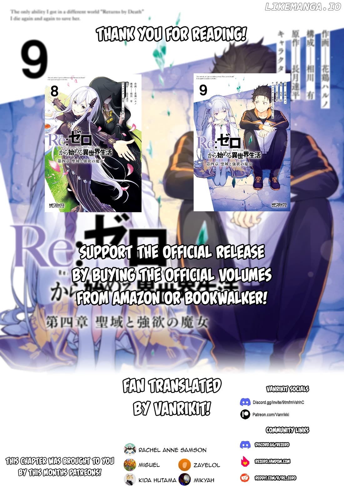 Re:zero Kara Hajimeru Isekai Seikatsu Dai 4-Shou - Seiiki To Gouyoku No Majo Chapter 51 - page 32