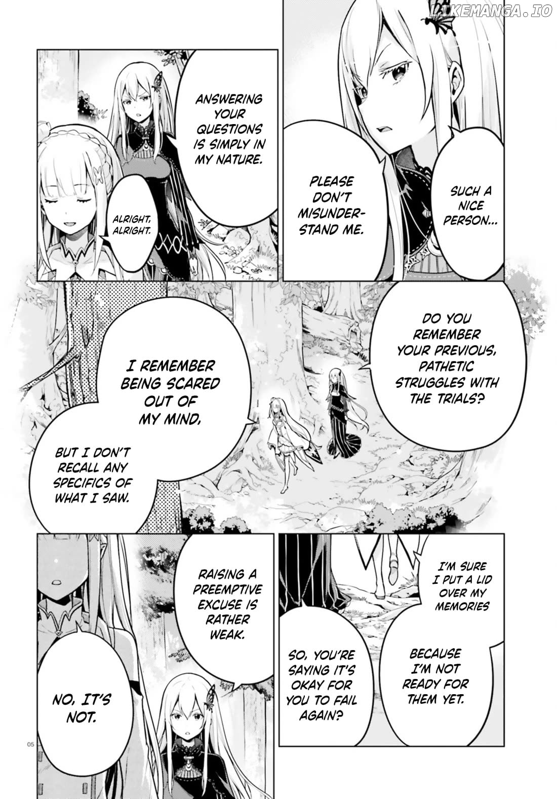Re:zero Kara Hajimeru Isekai Seikatsu Dai 4-Shou - Seiiki To Gouyoku No Majo Chapter 51 - page 5