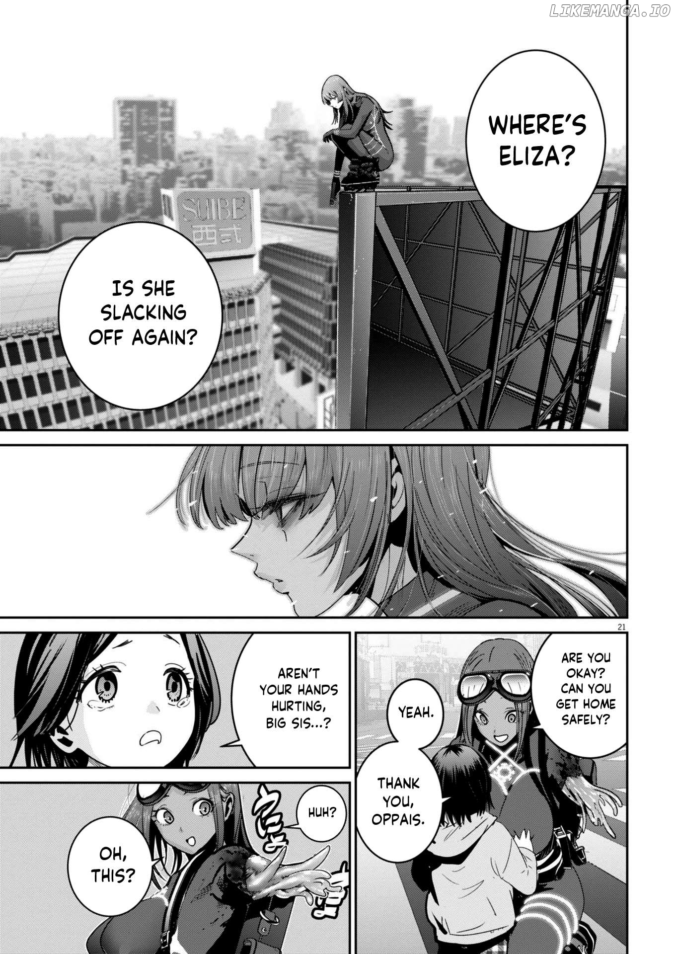 Super Ball Girls Chapter 35 - page 19