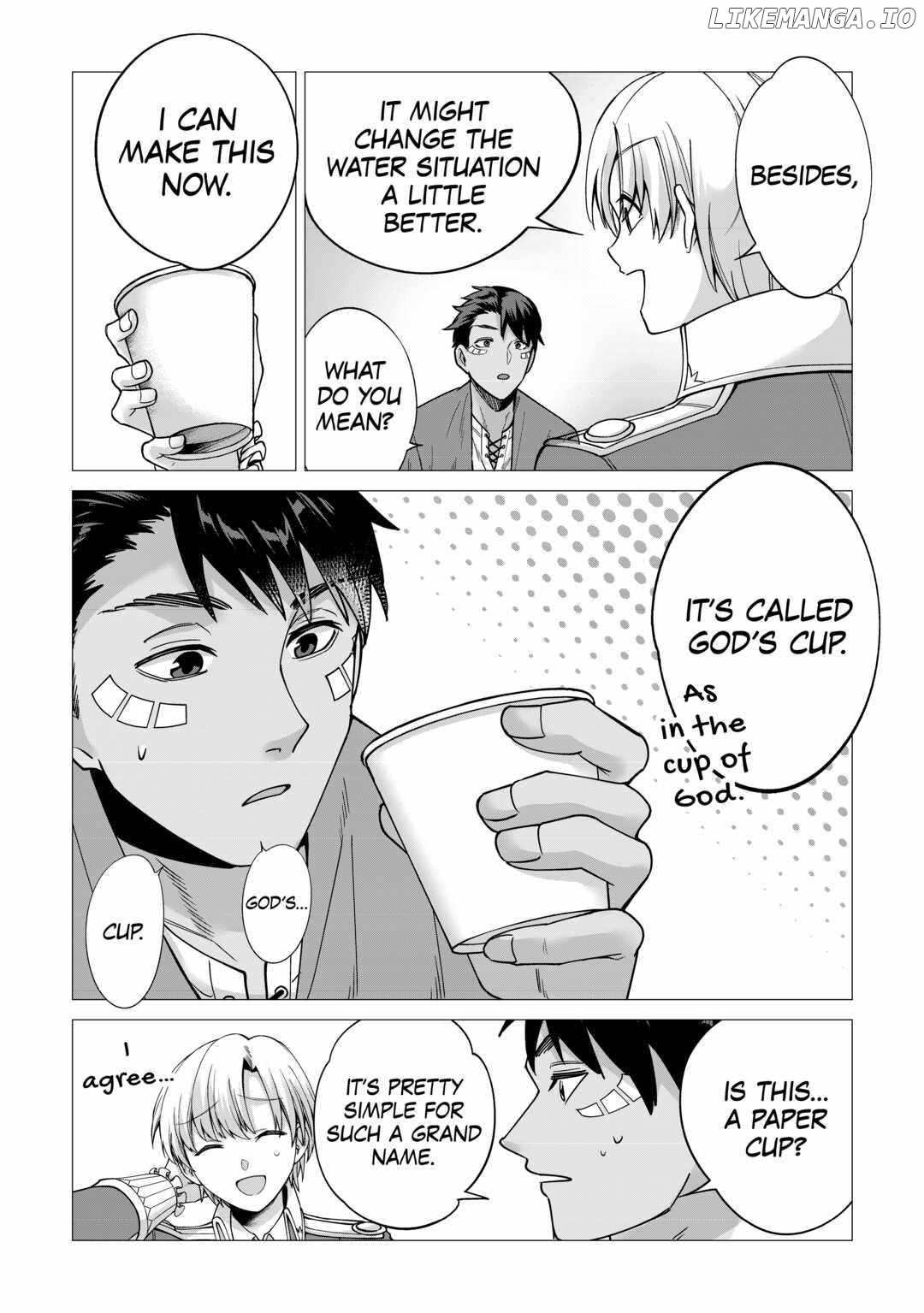 After Receiving the Sacred Item “Cup” That Can Only Produce Water, I Decided To Live Freely in Barren Land Chapter 15 - page 14