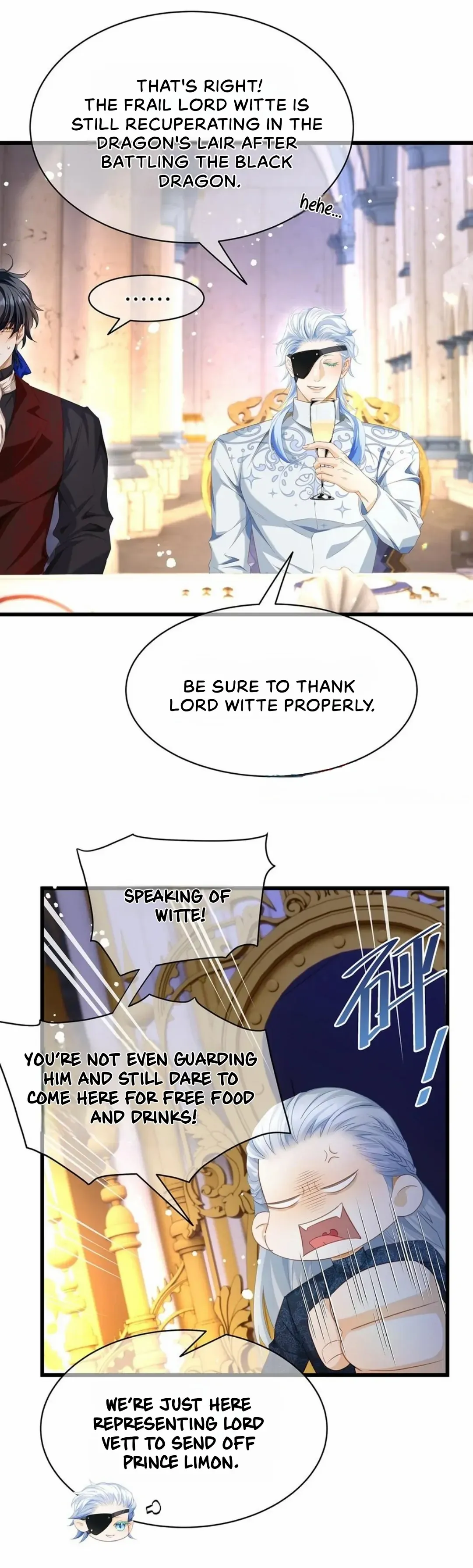 I Was Reborn as His Highness the Prince's Little Evil Dragon Chapter 51 - page 12