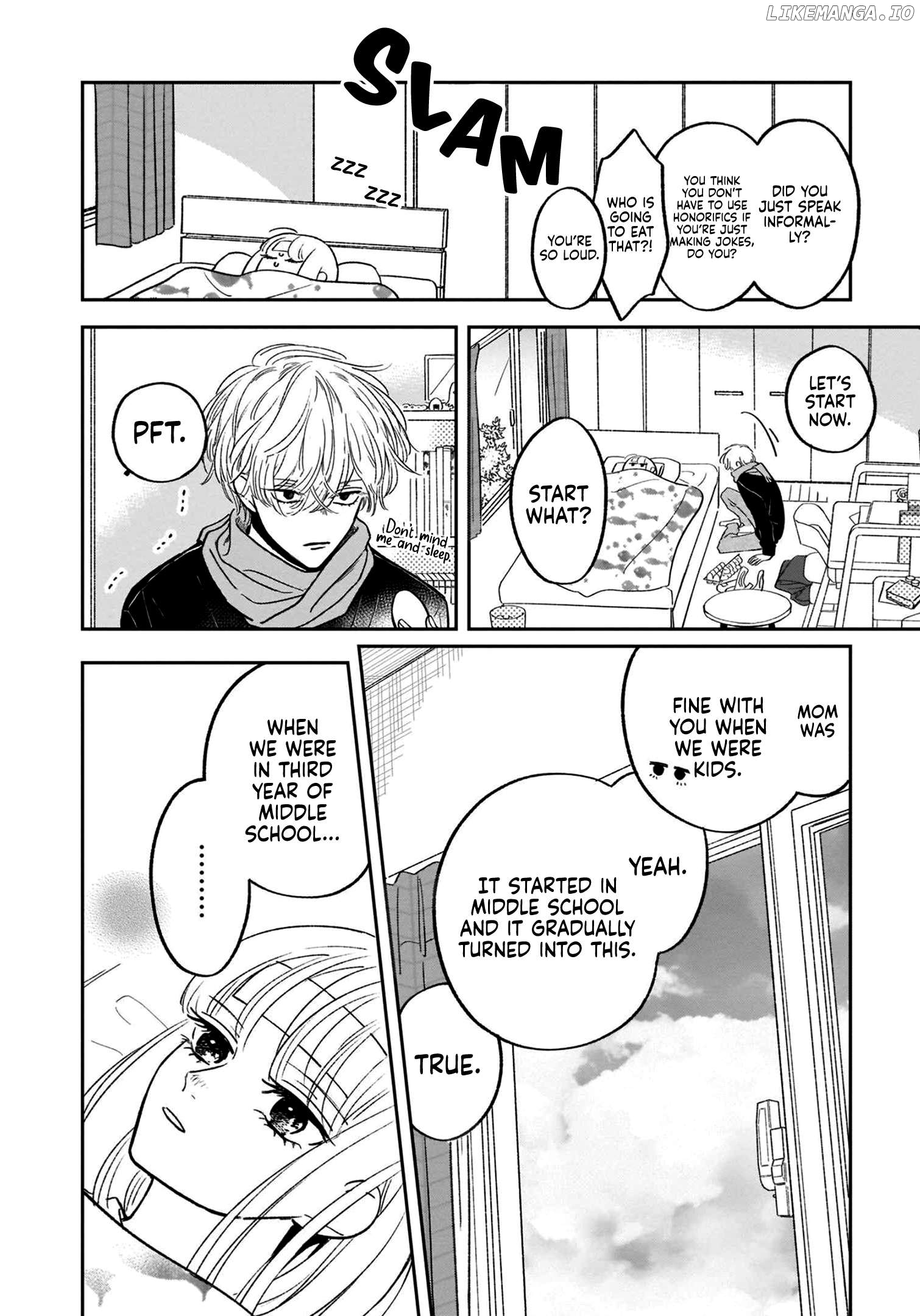 A Boy Sensitive to Cold & a Hard-boiled Girl Chapter 17 - page 12