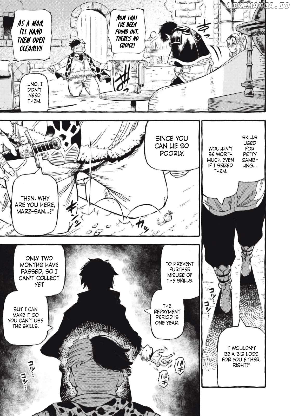 Skill Lender’s retrieving (Tale) ~I told you it’s 10% per 10 days at first, didn’t I~ Chapter 45 - page 10