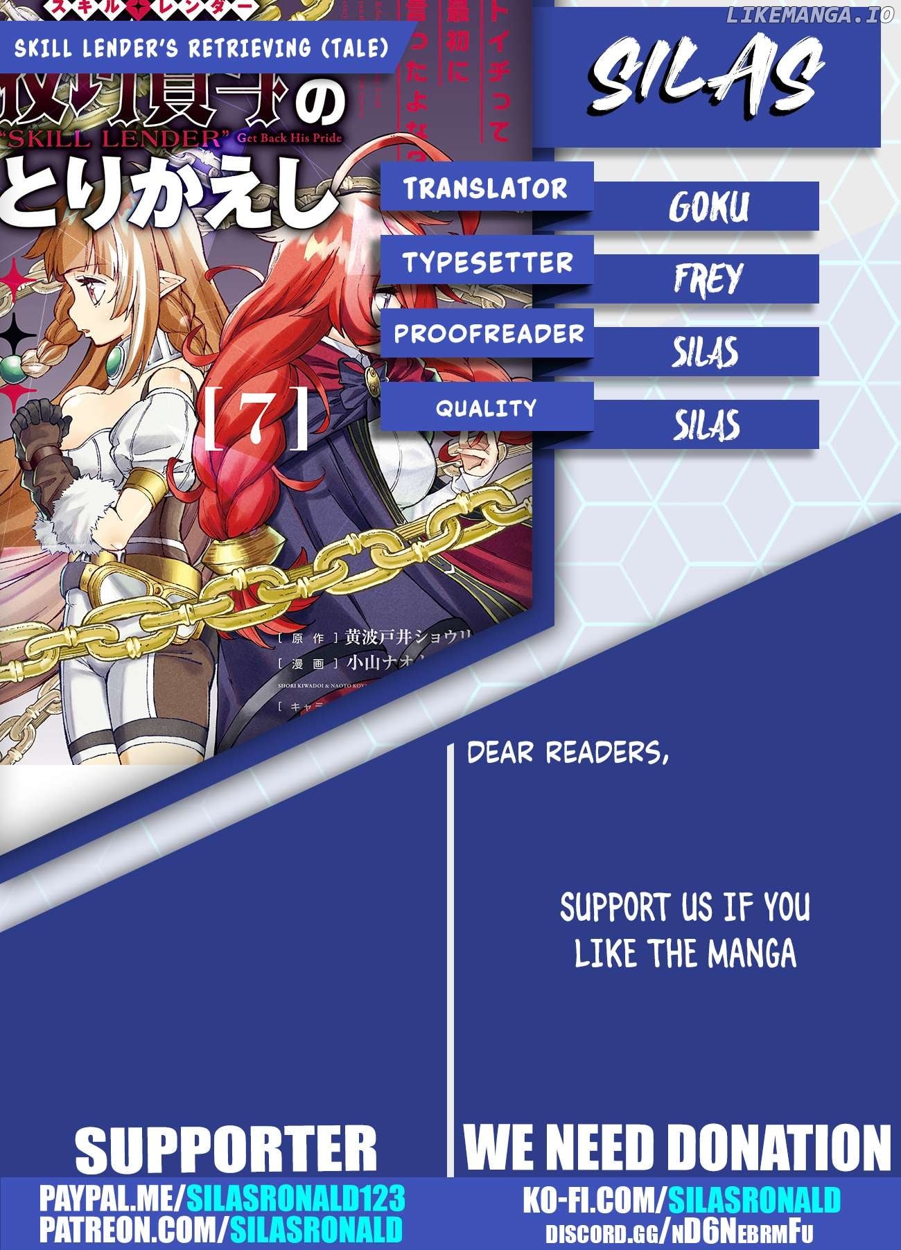 Skill Lender’s retrieving (Tale) ~I told you it’s 10% per 10 days at first, didn’t I~ Chapter 50 - page 20