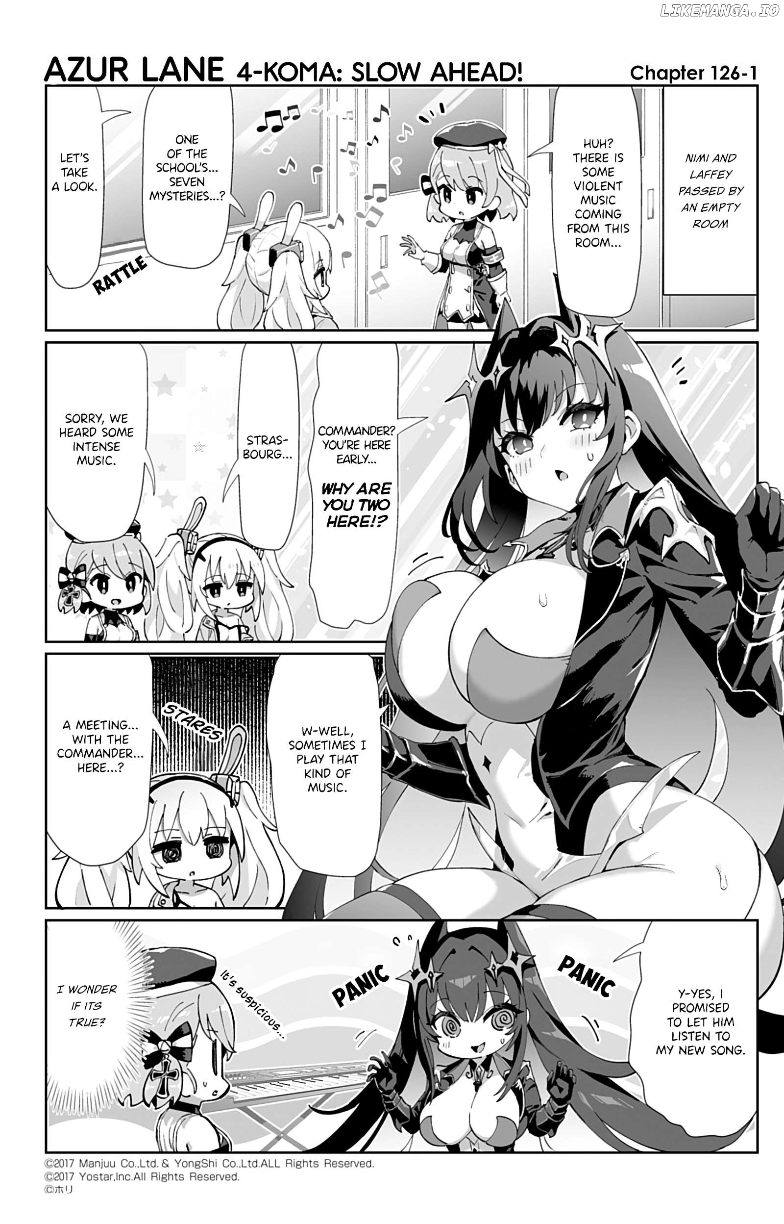 Azur Lane 4-Koma: Slow Ahead Chapter 126 - page 1