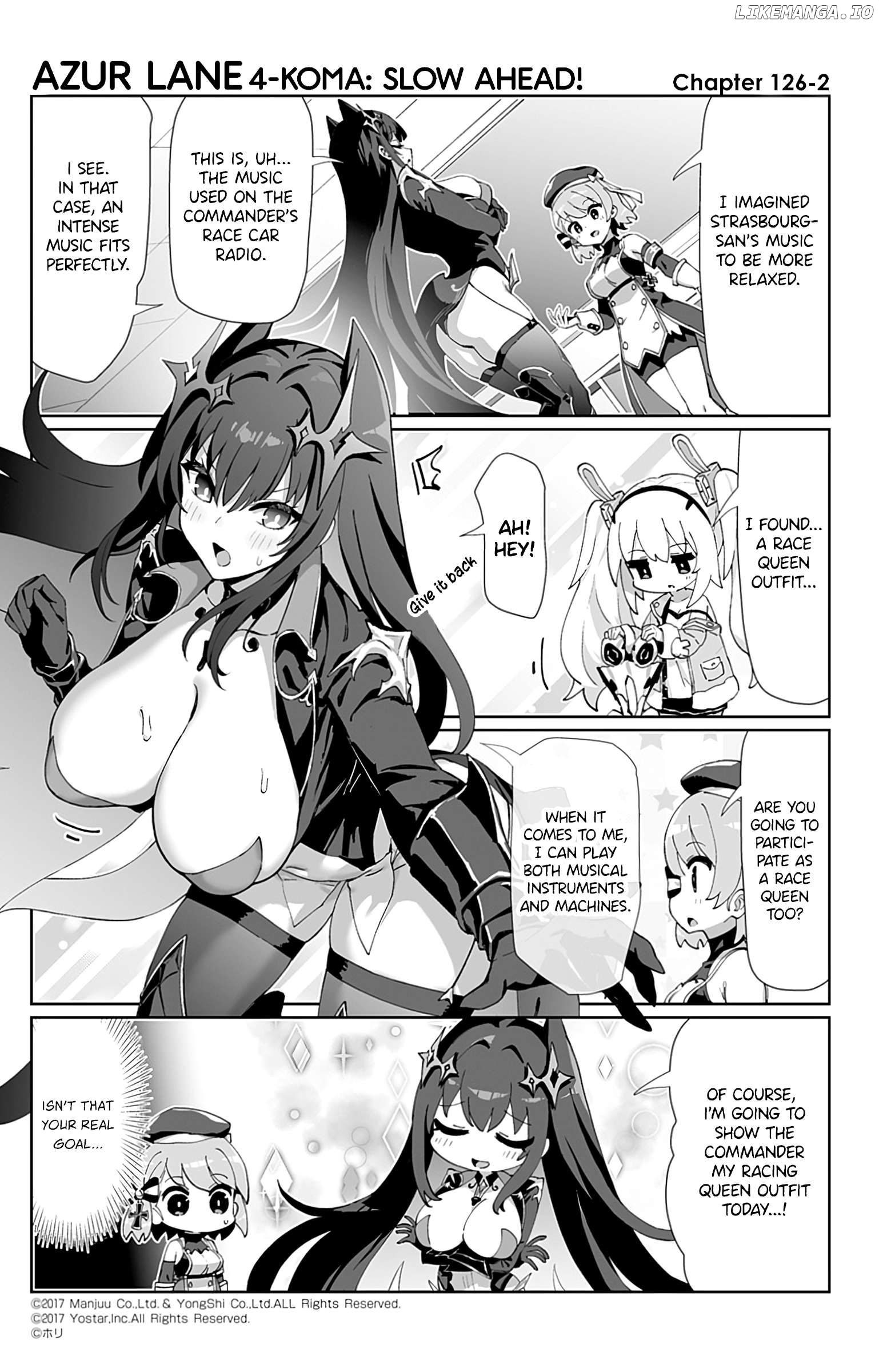 Azur Lane 4-Koma: Slow Ahead Chapter 126 - page 2