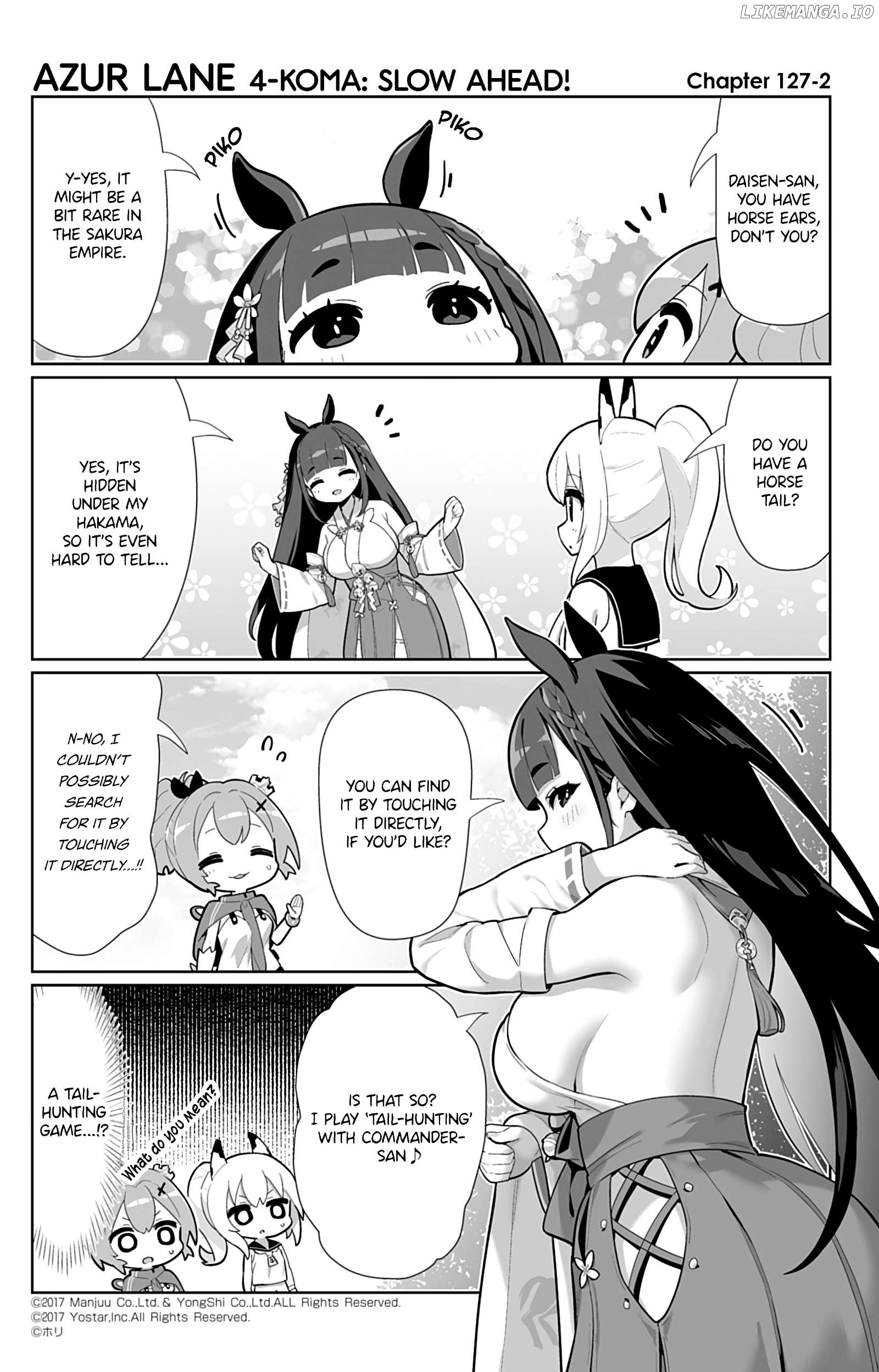 Azur Lane 4-Koma: Slow Ahead Chapter 127 - page 2