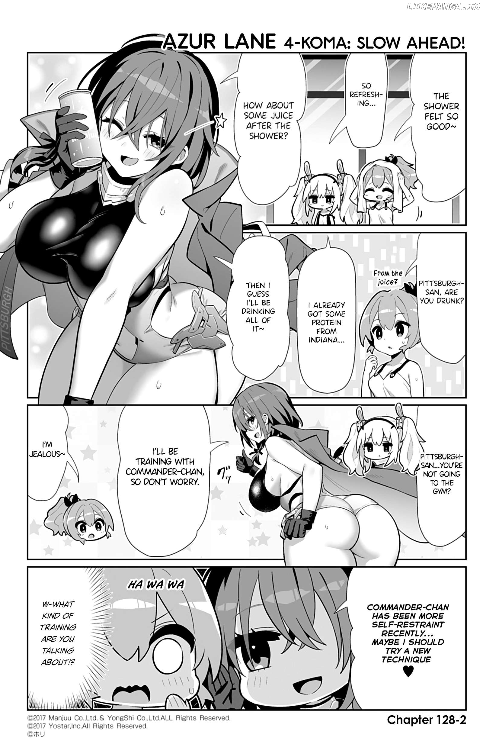 Azur Lane 4-Koma: Slow Ahead Chapter 129 - page 2