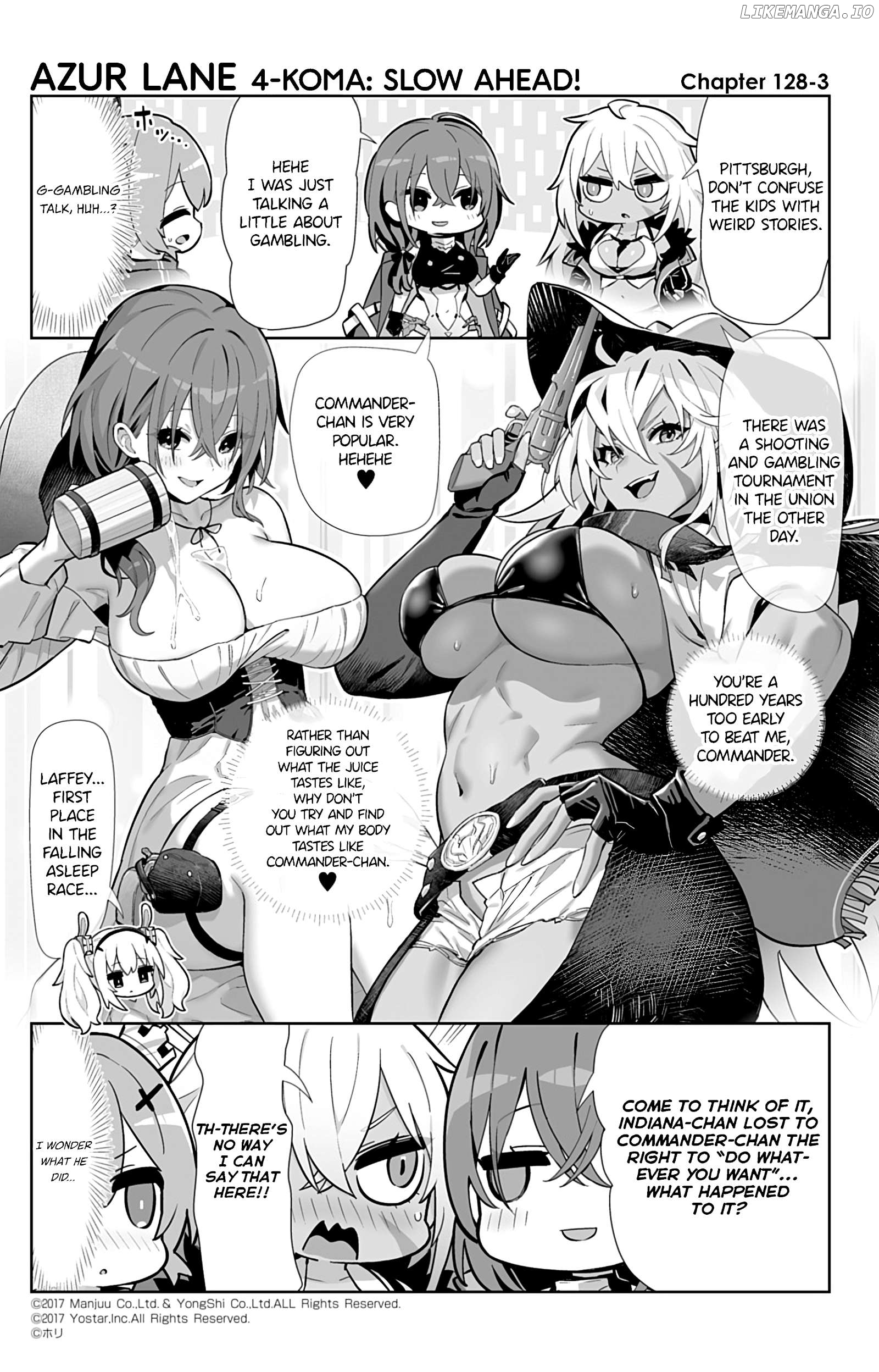 Azur Lane 4-Koma: Slow Ahead Chapter 129 - page 3