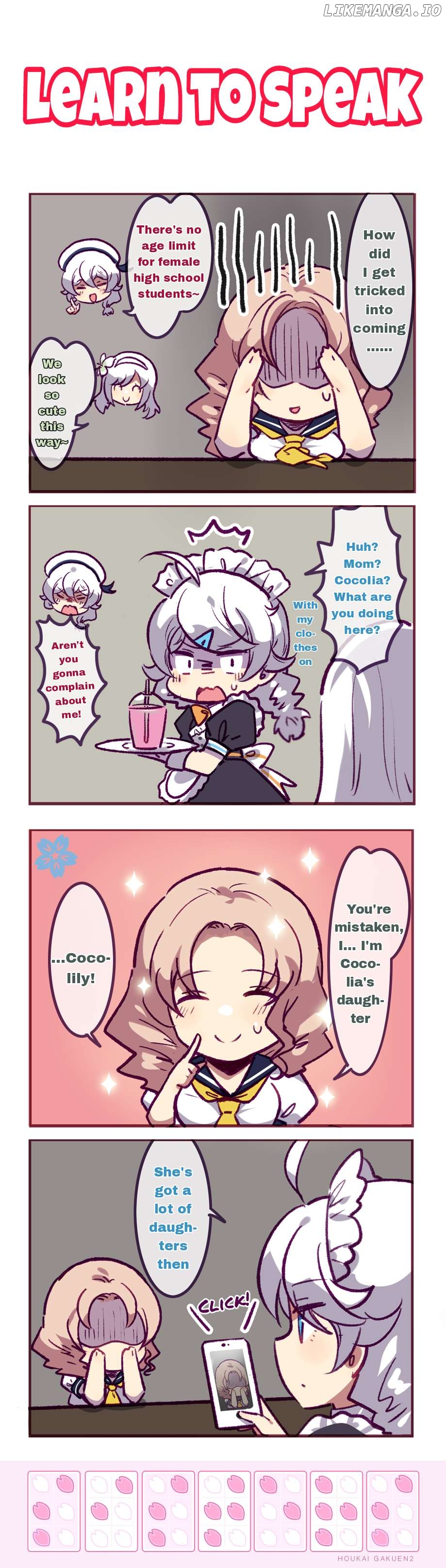 Houkai Gakuen 4 Koma Chapter 302 - page 3