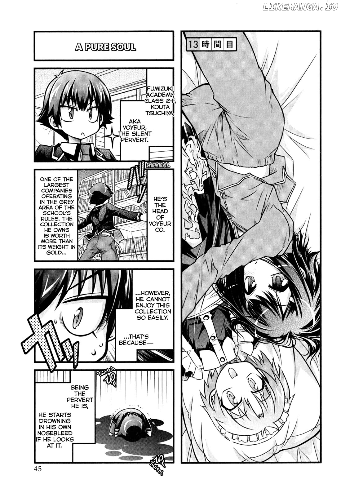Baka to Test to Shokanjuu Dya Chapter 13 - page 1