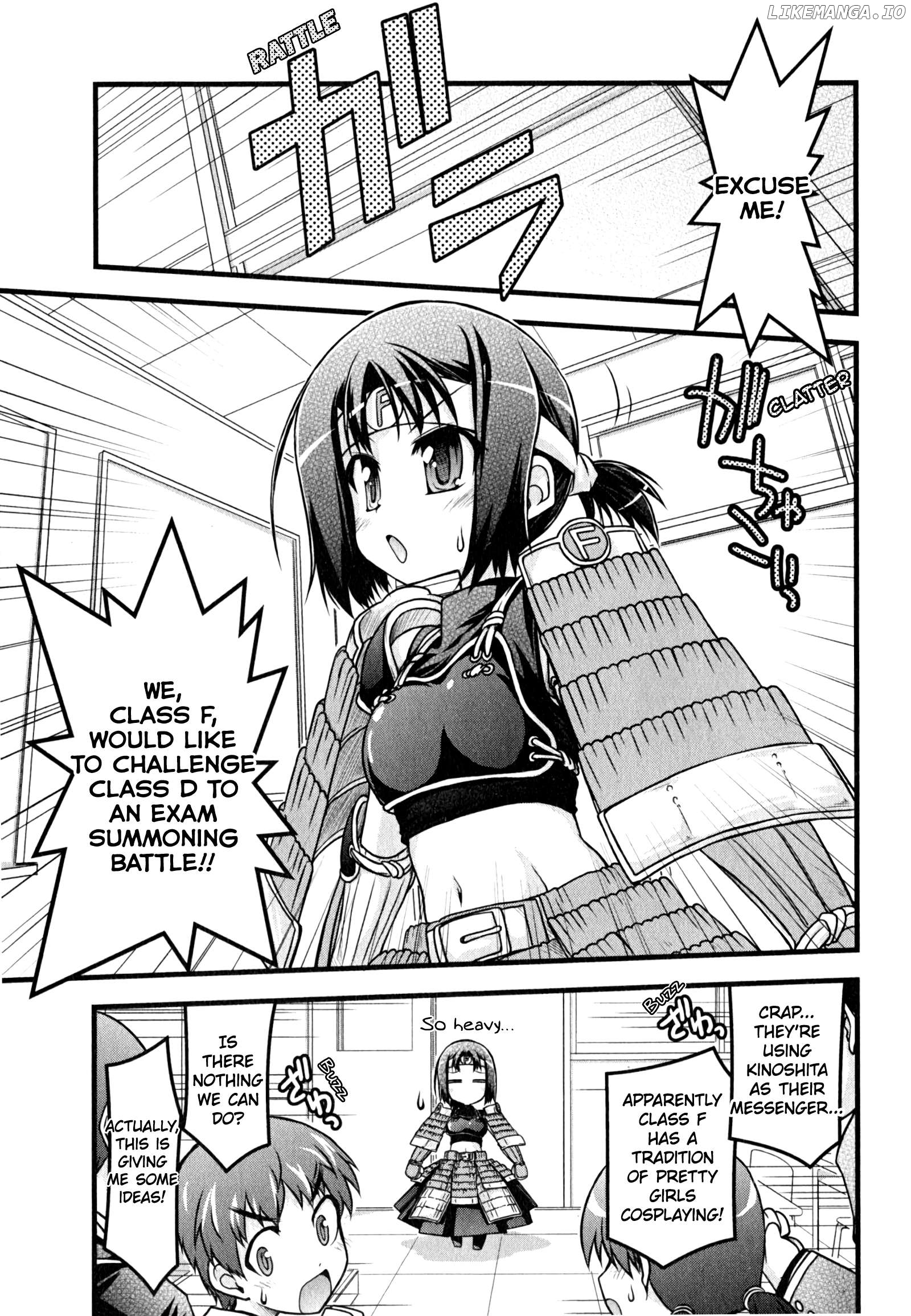 Baka to Test to Shokanjuu Dya Chapter 14 - page 3