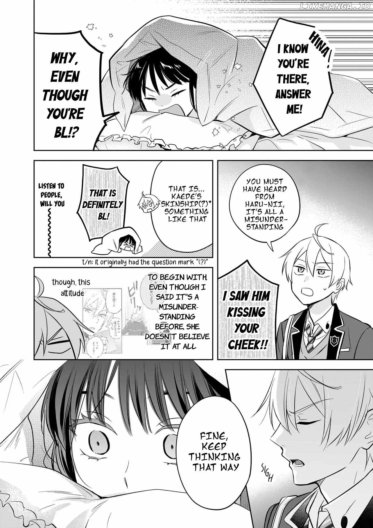 I Realized I Am The Younger Brother Of The Protagonist In A Bl Game Chapter 19.1 - page 11