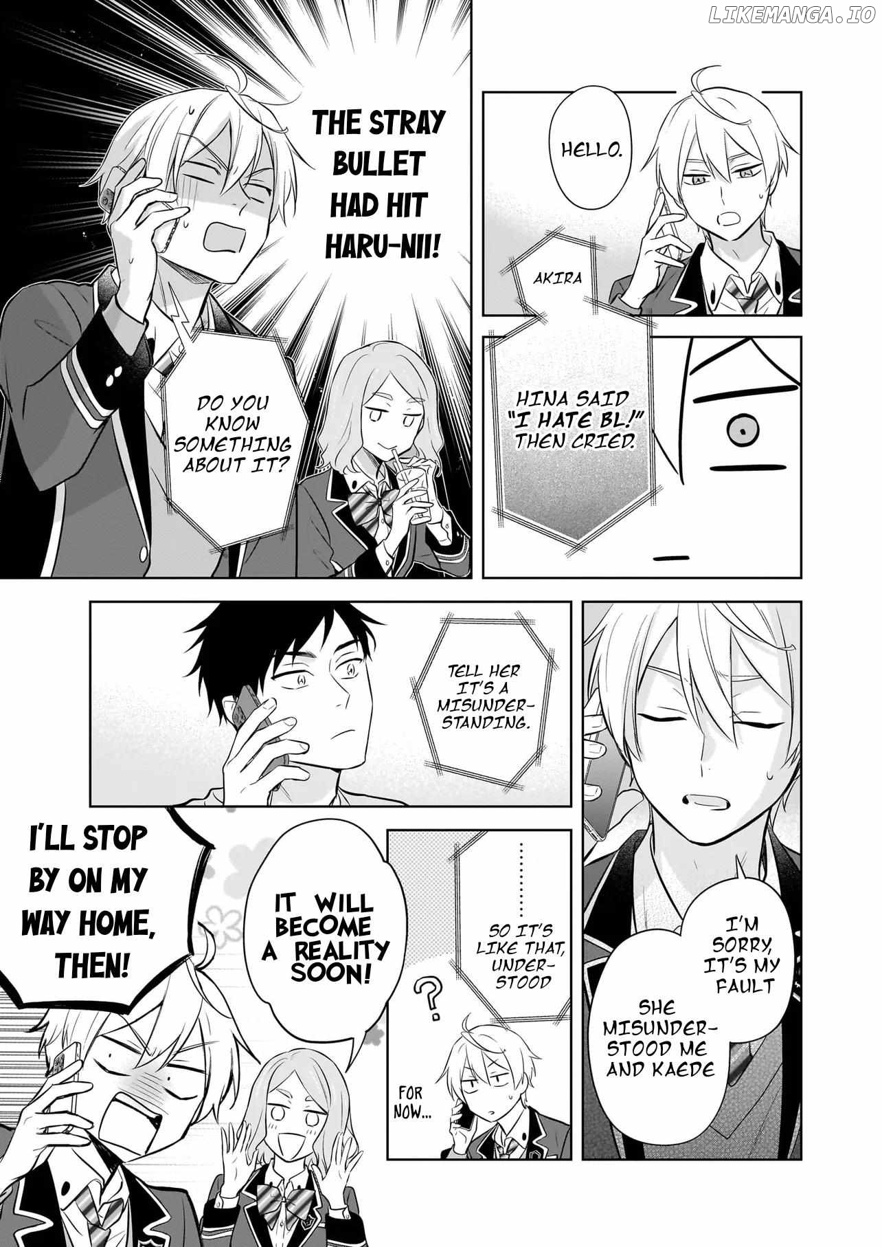 I Realized I Am The Younger Brother Of The Protagonist In A Bl Game Chapter 19.1 - page 8
