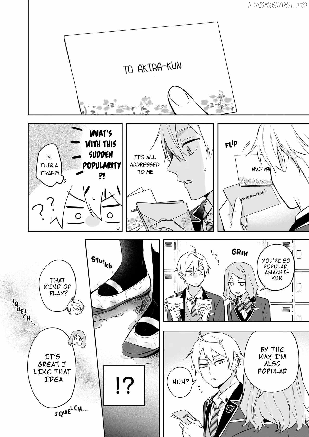 I Realized I Am The Younger Brother Of The Protagonist In A Bl Game Chapter 19.2 - page 5