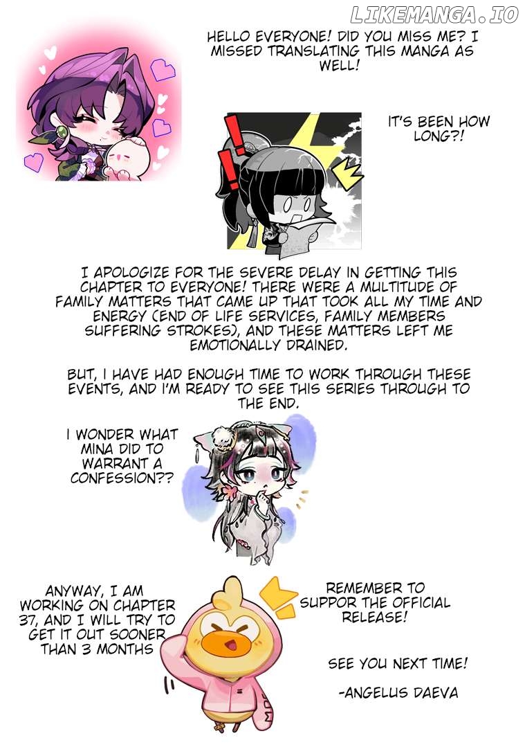Dear Us Who Used To Be “the Ice Knight And The Failure Princess” Chapter 36 - page 27